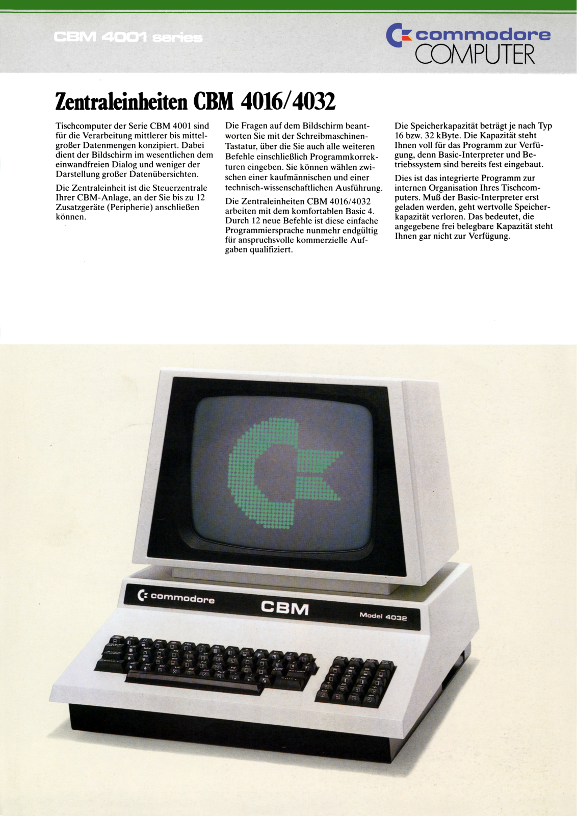 Commodore CBM 4016 a - ManualMachine.com