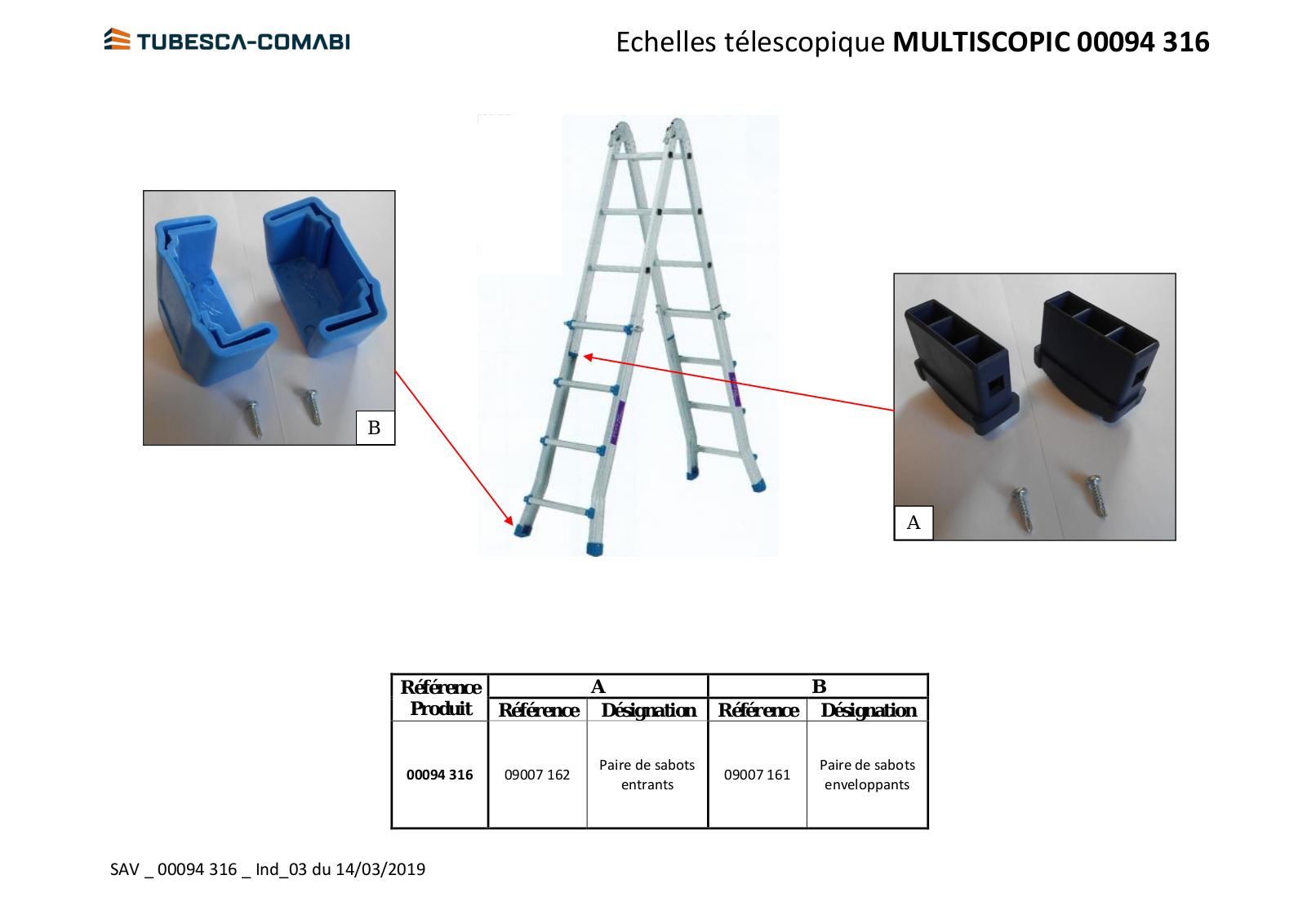 Tubesca MULTISCOPIC, 00094 316 Specification - ManualMachine.com