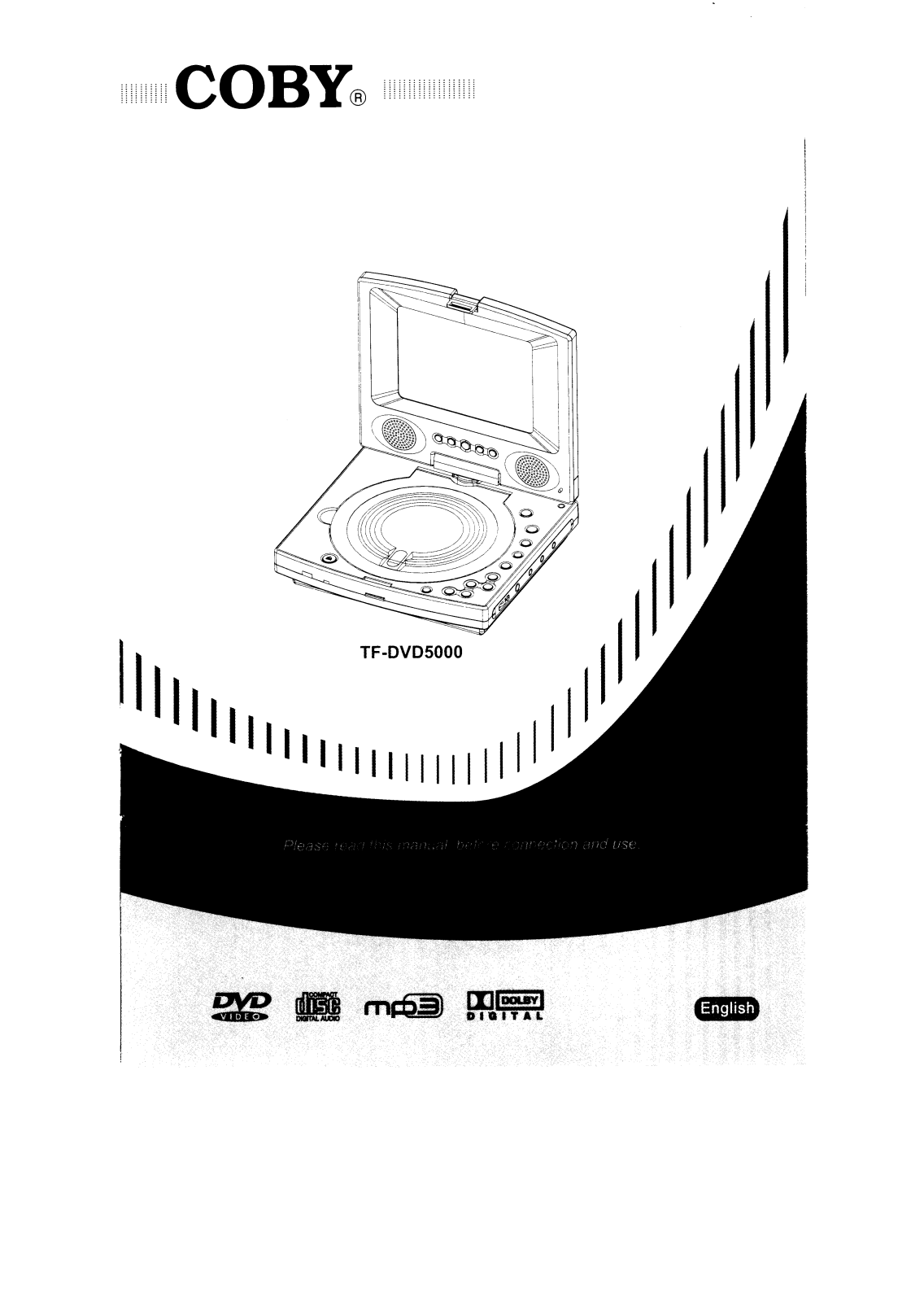 Coby Electronics TFDVD-5000 Owners manual