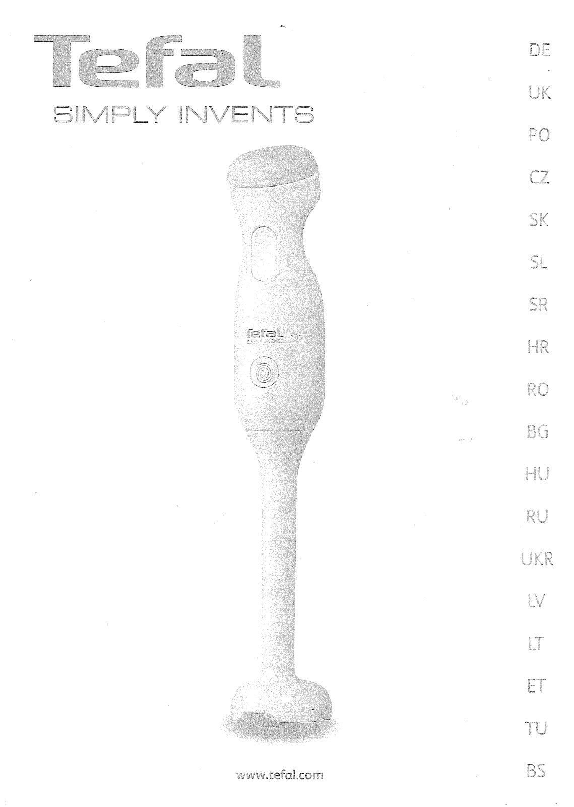 Tefal HB 3001 User Manual