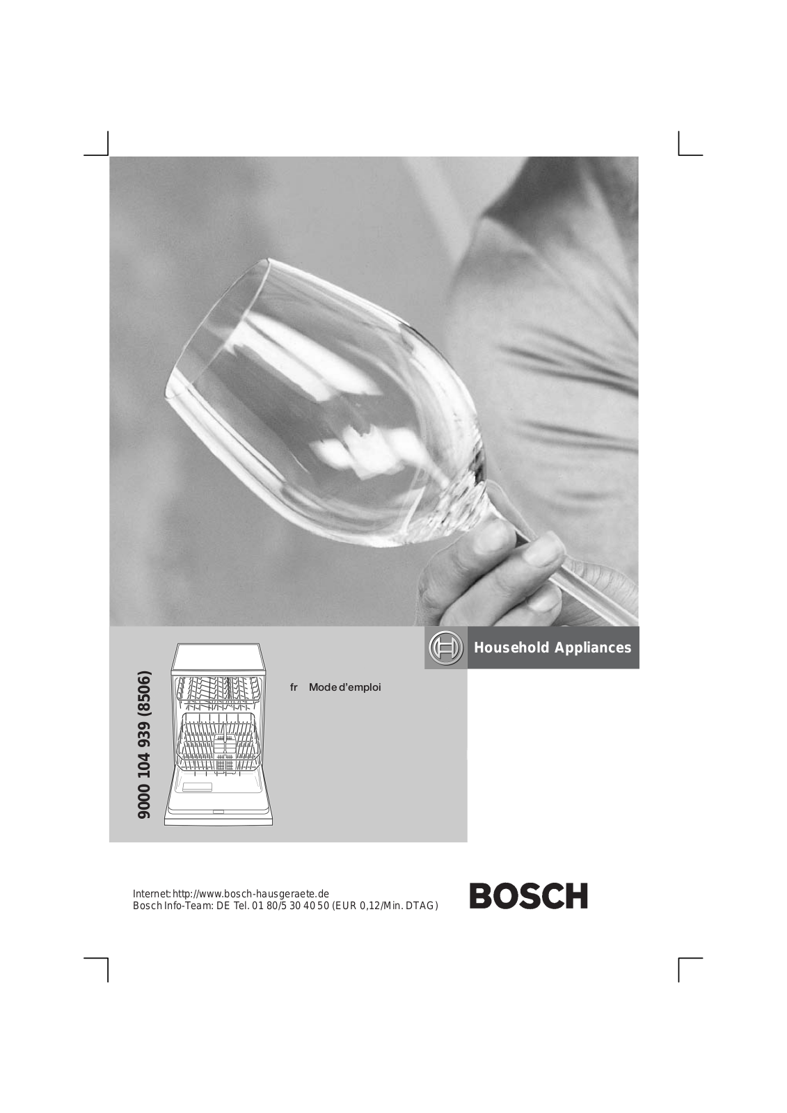 BOSCH SGI45E05 User Manual