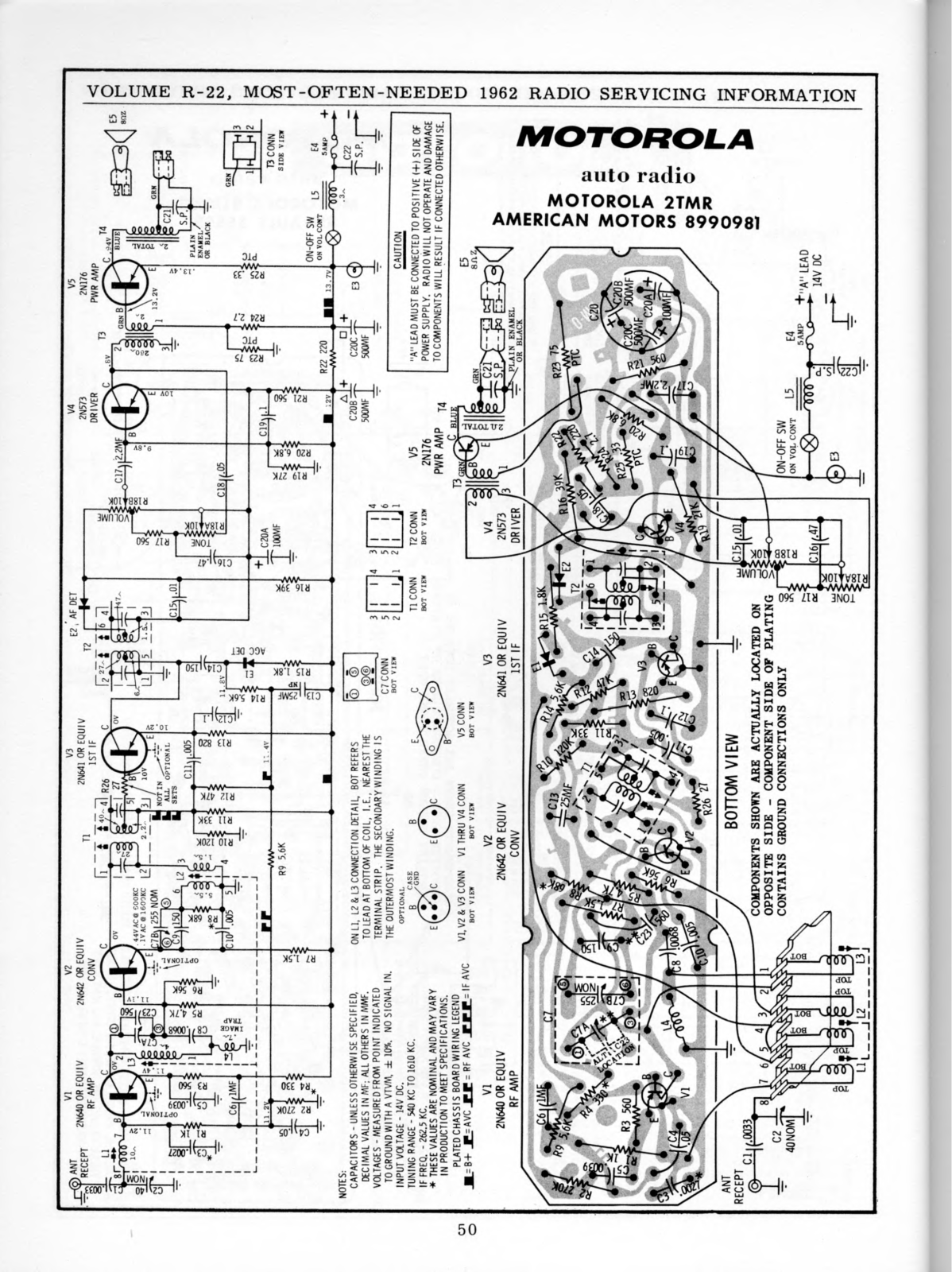 American Car Radio 8990981 schematic - ManualMachine.com