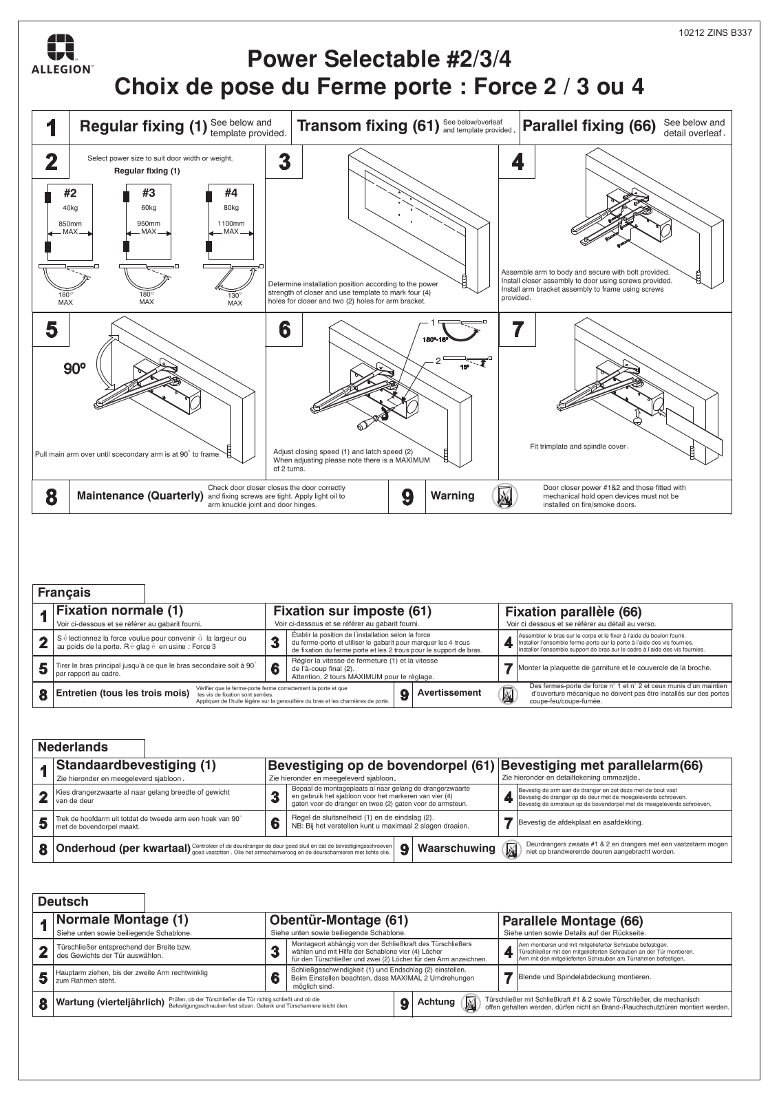 AXA 7506 User Manual