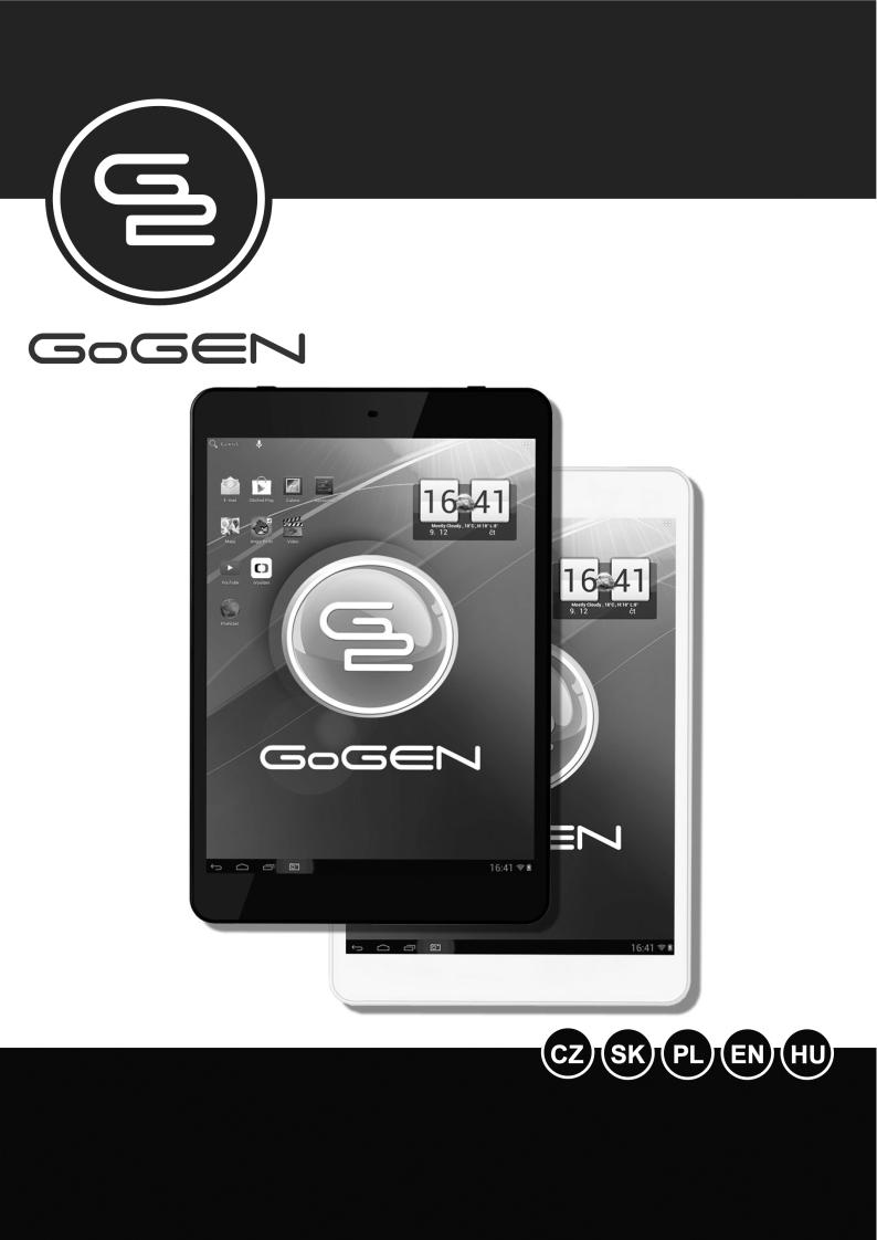 GoGEN TA 8400 DUAL B, TA 8400 DUAL W User Manual