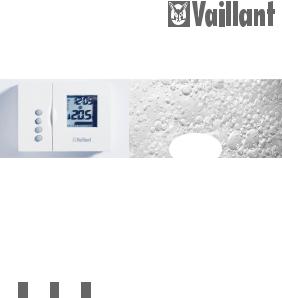 Vaillant VRT 320, VRT 330 User Manual
