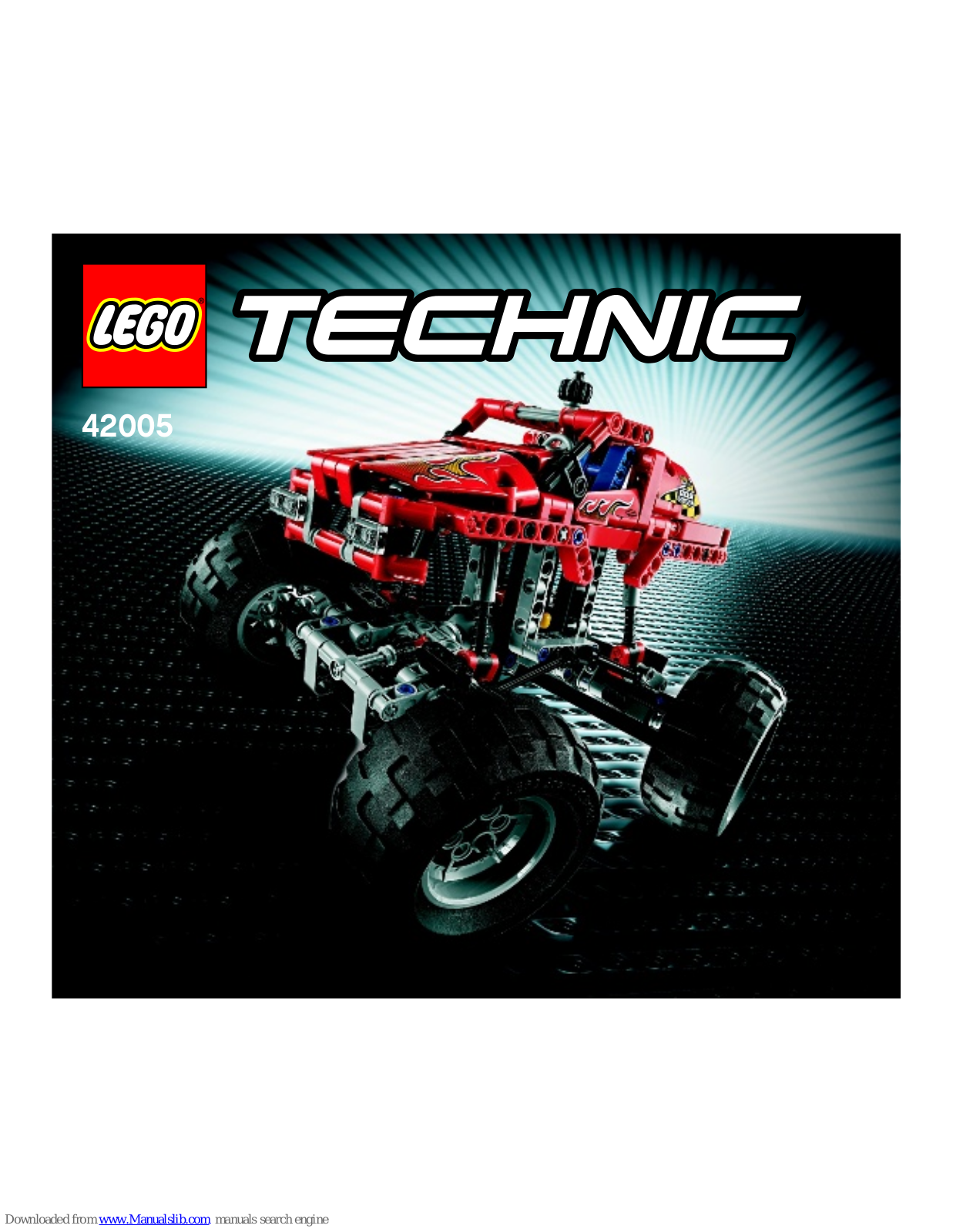 LEGO Technic 42005, 10236, 10237 Instructions Manual