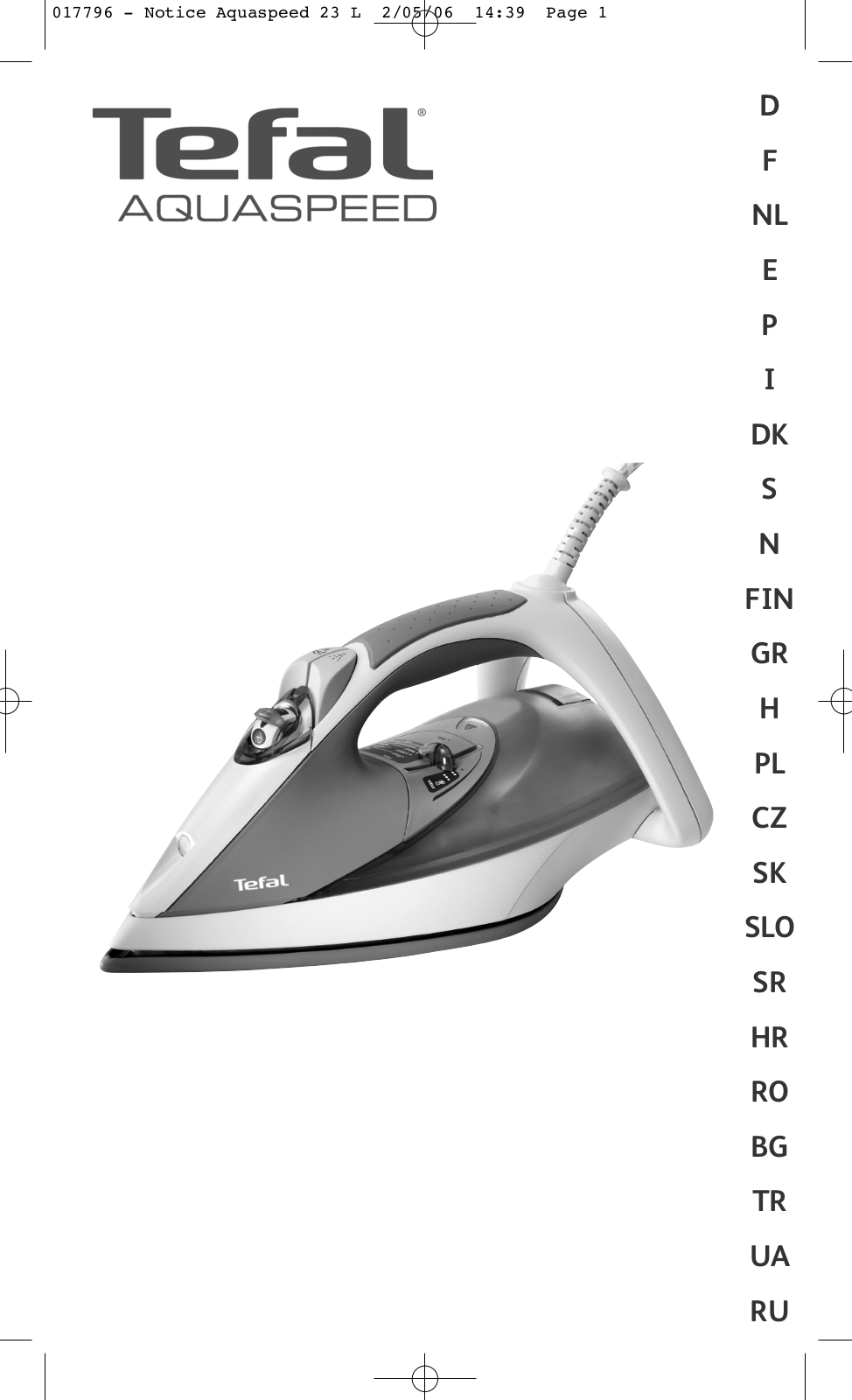 Tefal FV 5177 User Manual