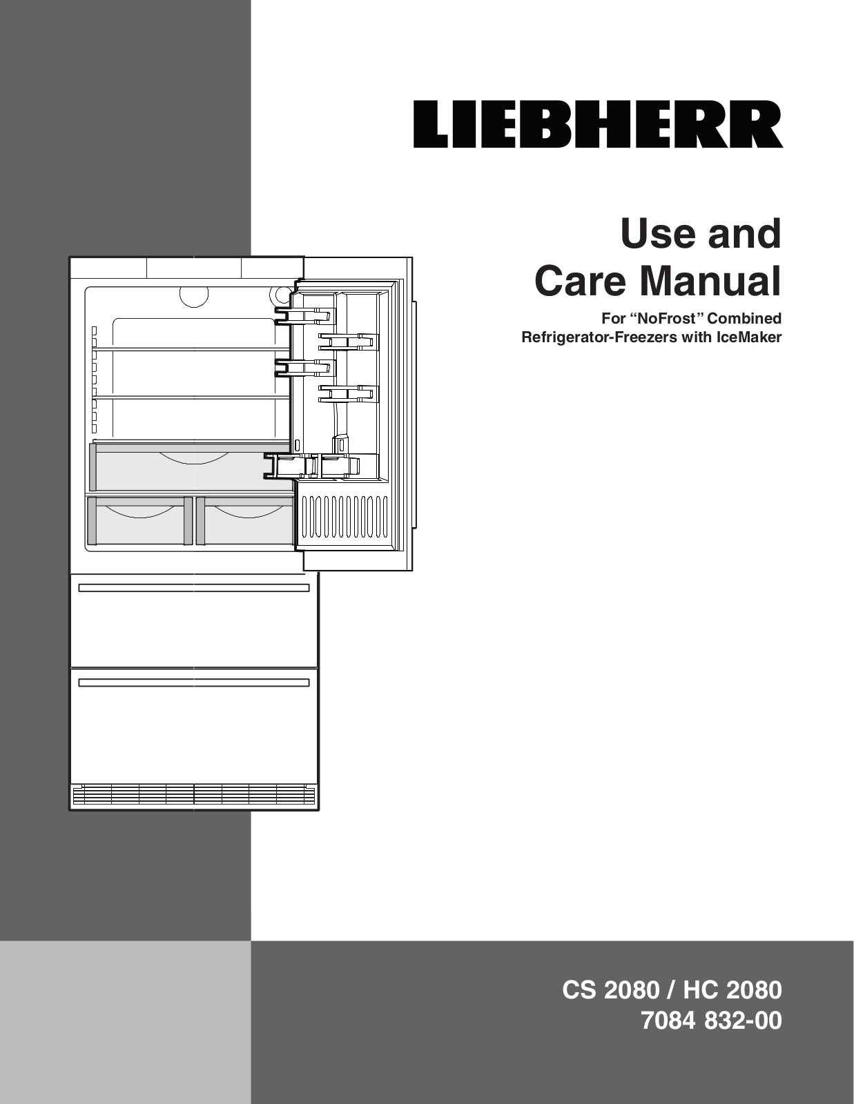 Liebherr CS2080 User Manual