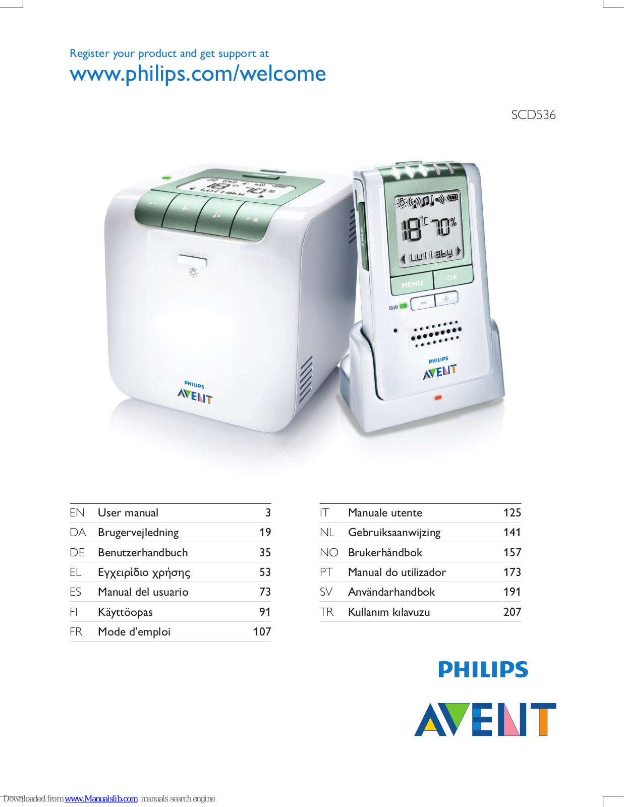 Philips AVENT SCD536 User Manual - ManualMachine.com