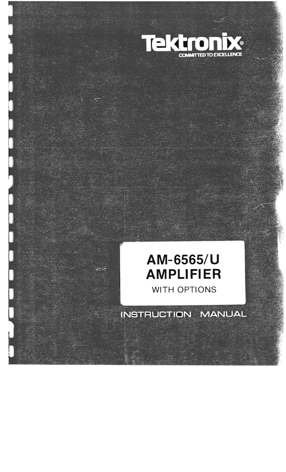 Tektronix am 6565u schematic