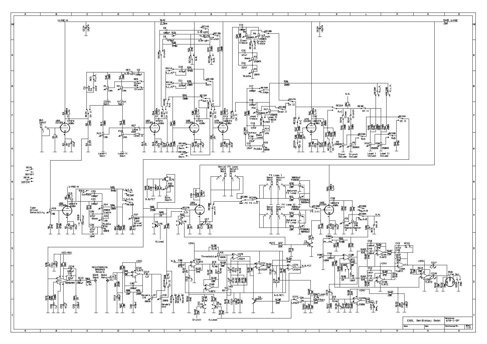 Engl savage special edition schematic