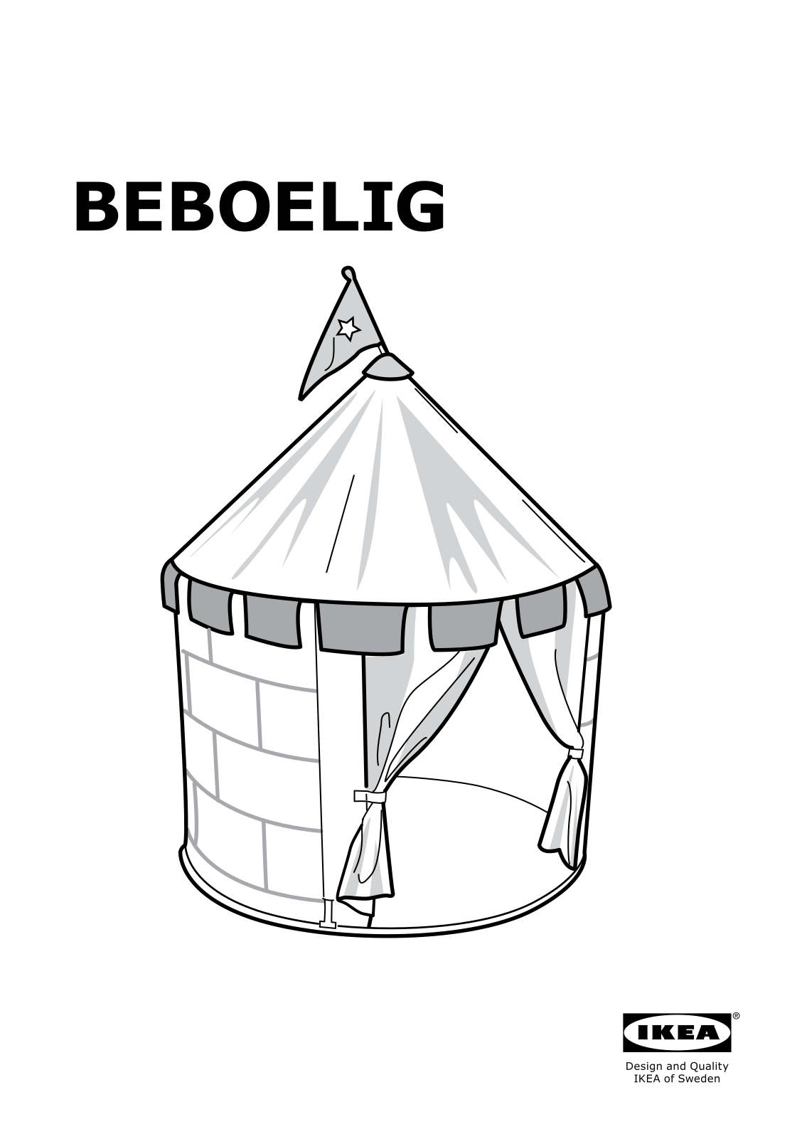 IKEA BEBOELIG User Manual