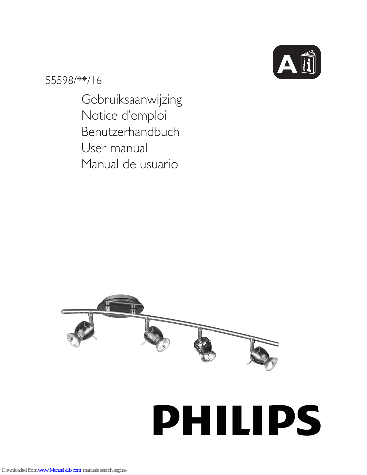 Philips 55598-30-16, 55598-67-16, 55598/**/16 User Manual - ManualMachine.com