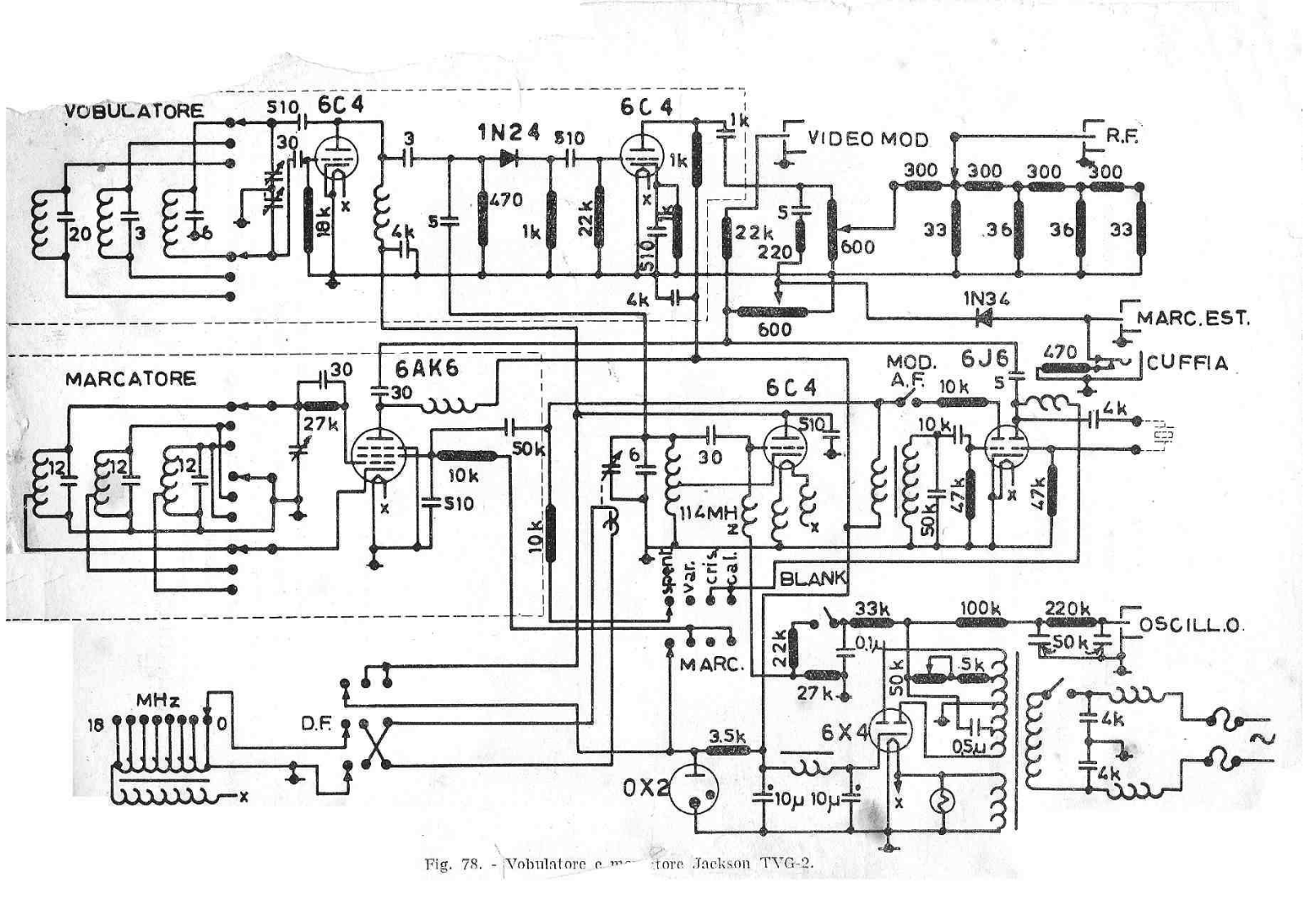 Jackson TVG-2 Schematic