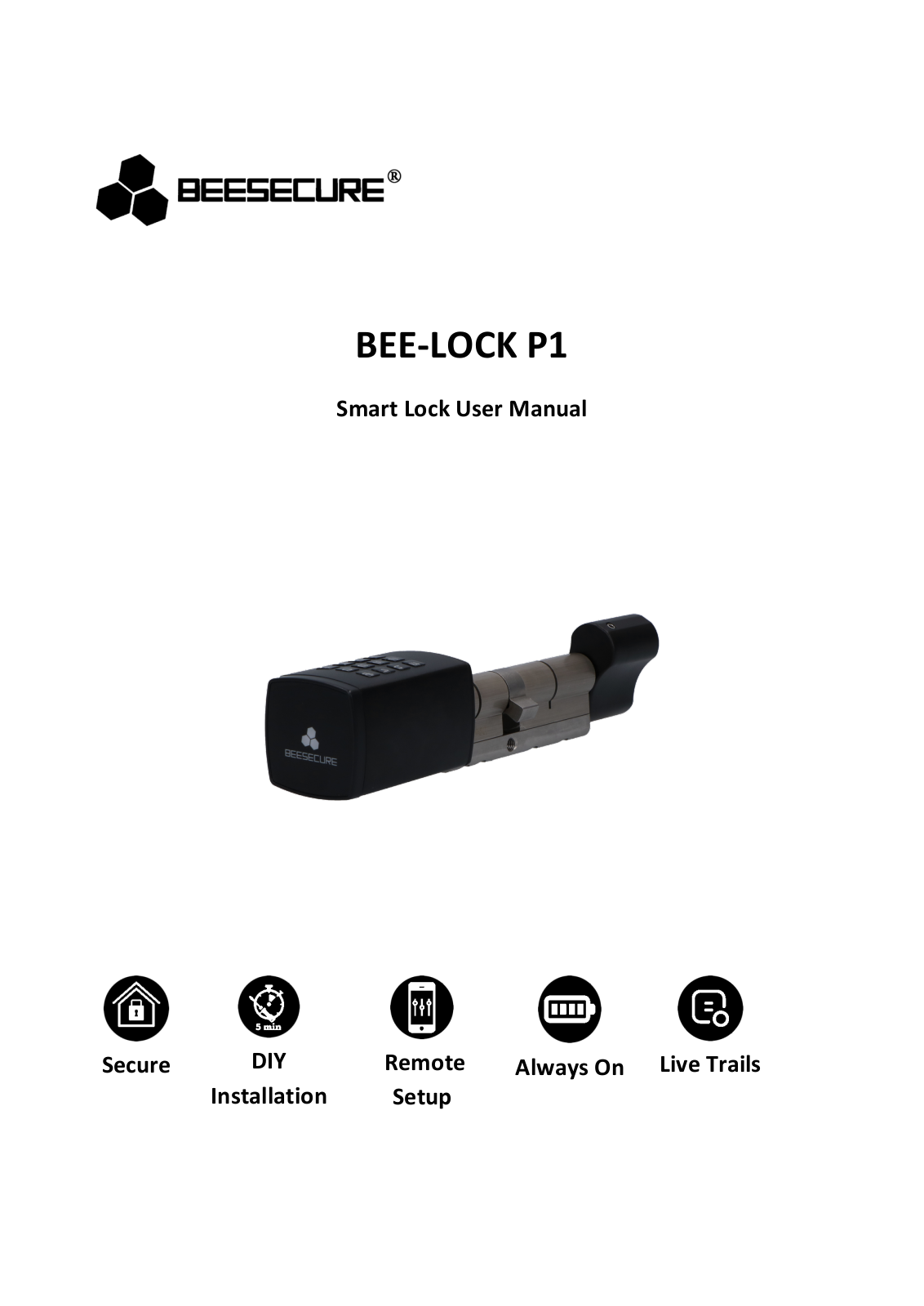 BeeSecure BEE-LOCK P1 User Manual - ManualMachine.com