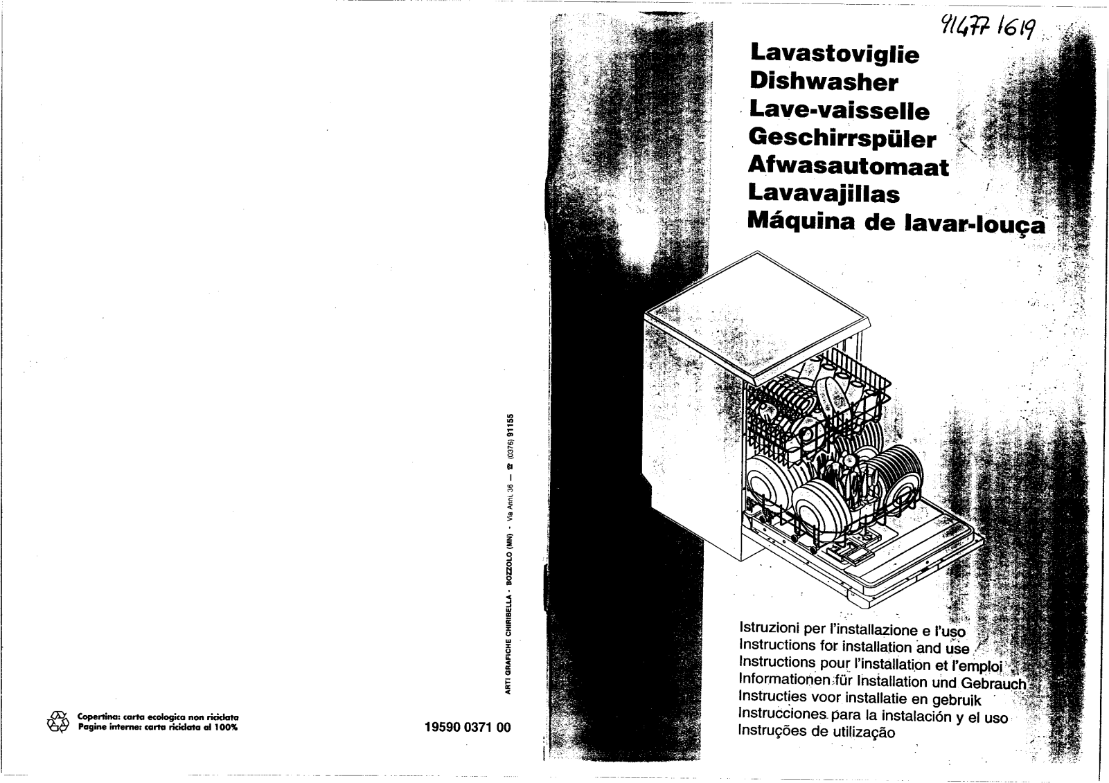 Smeg DWI64 User Manual