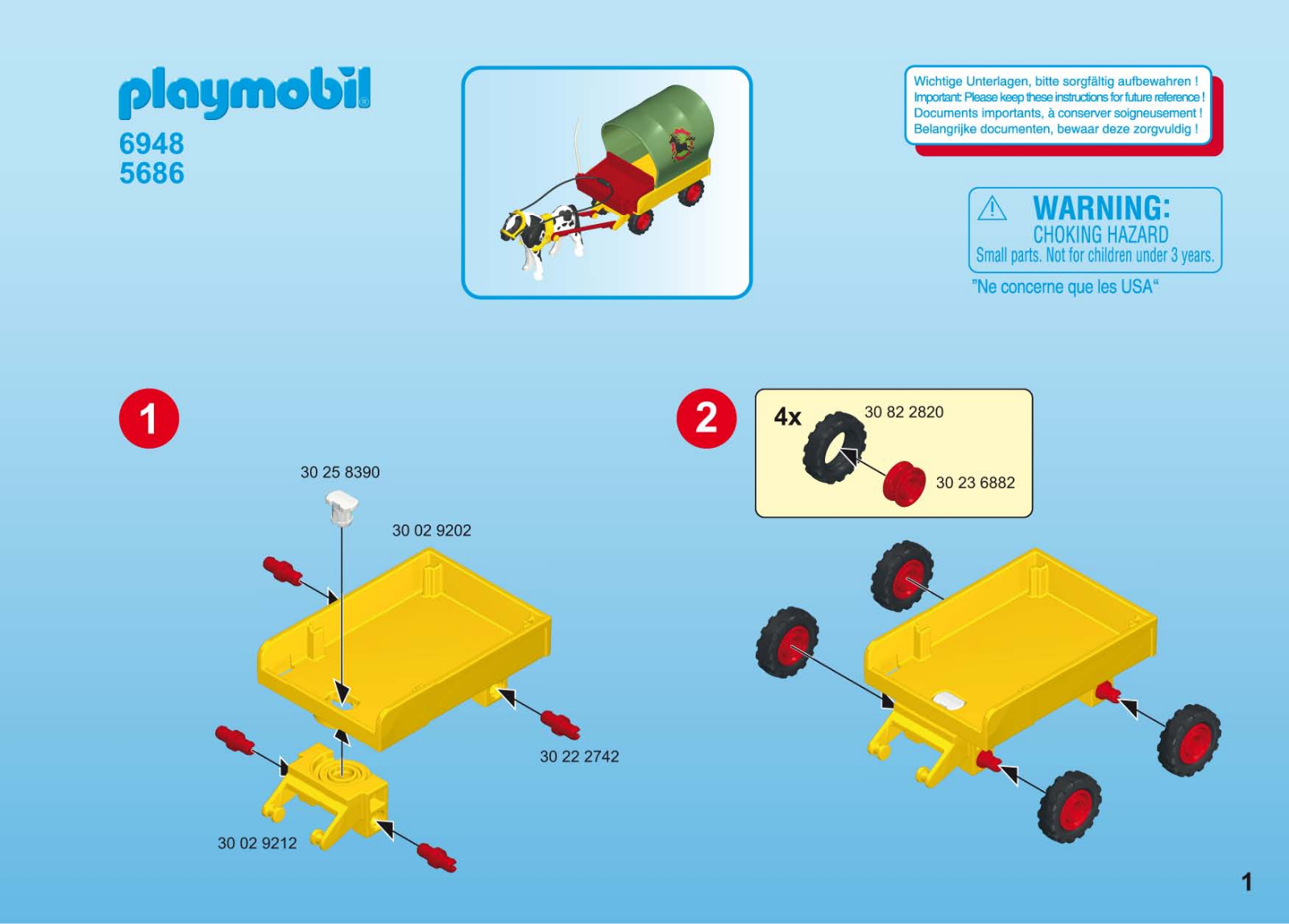 Playmobil 5686 Instructions