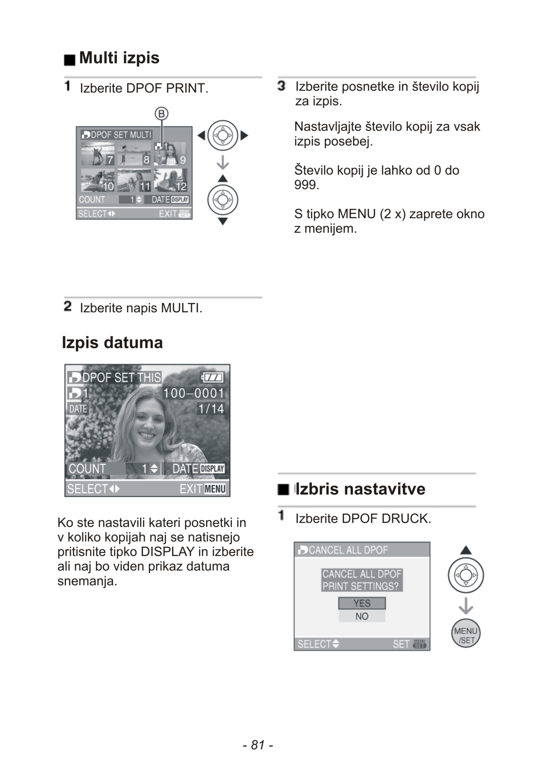 PANASONIC DMCFX3, DMCFX07 User Manual