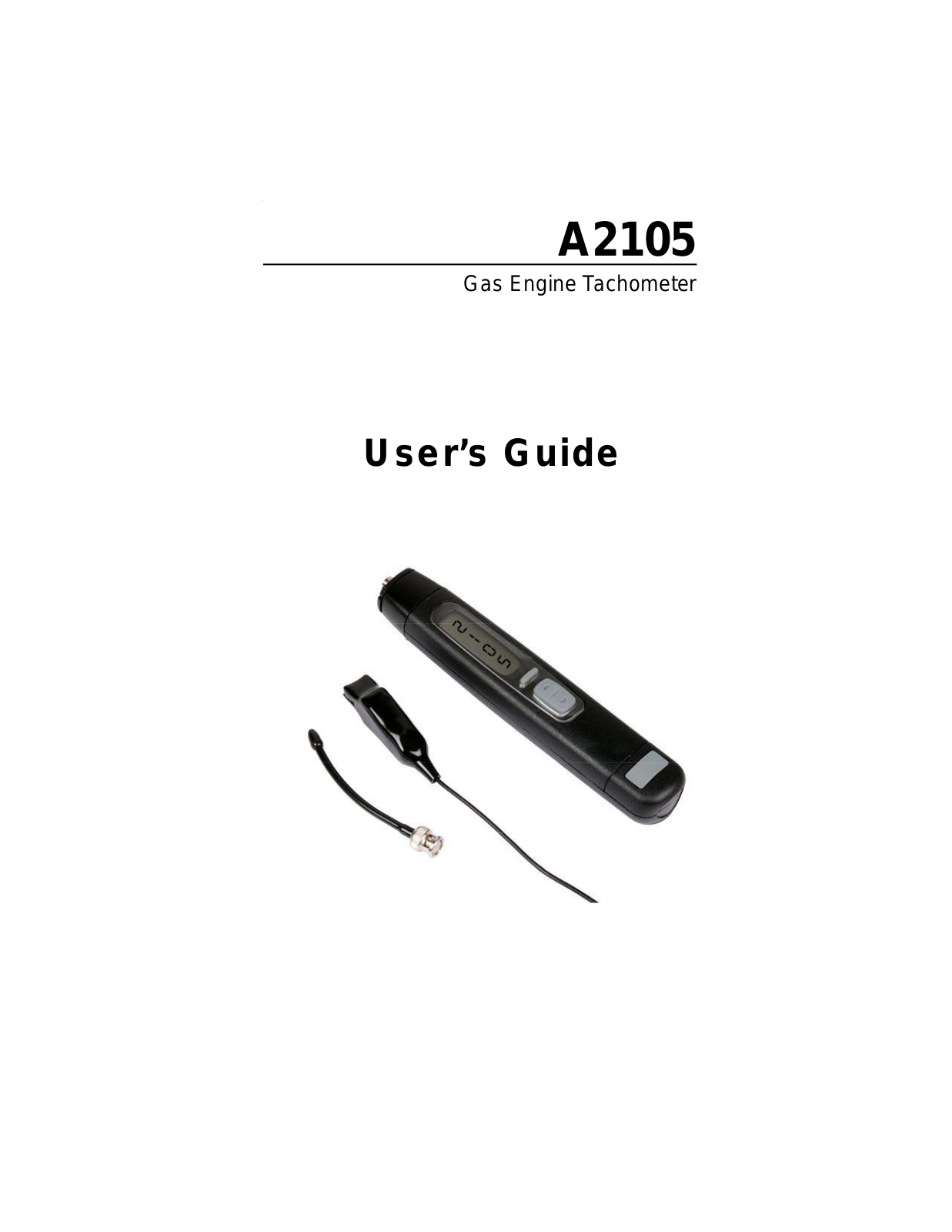 Checkline A2105 User Manual