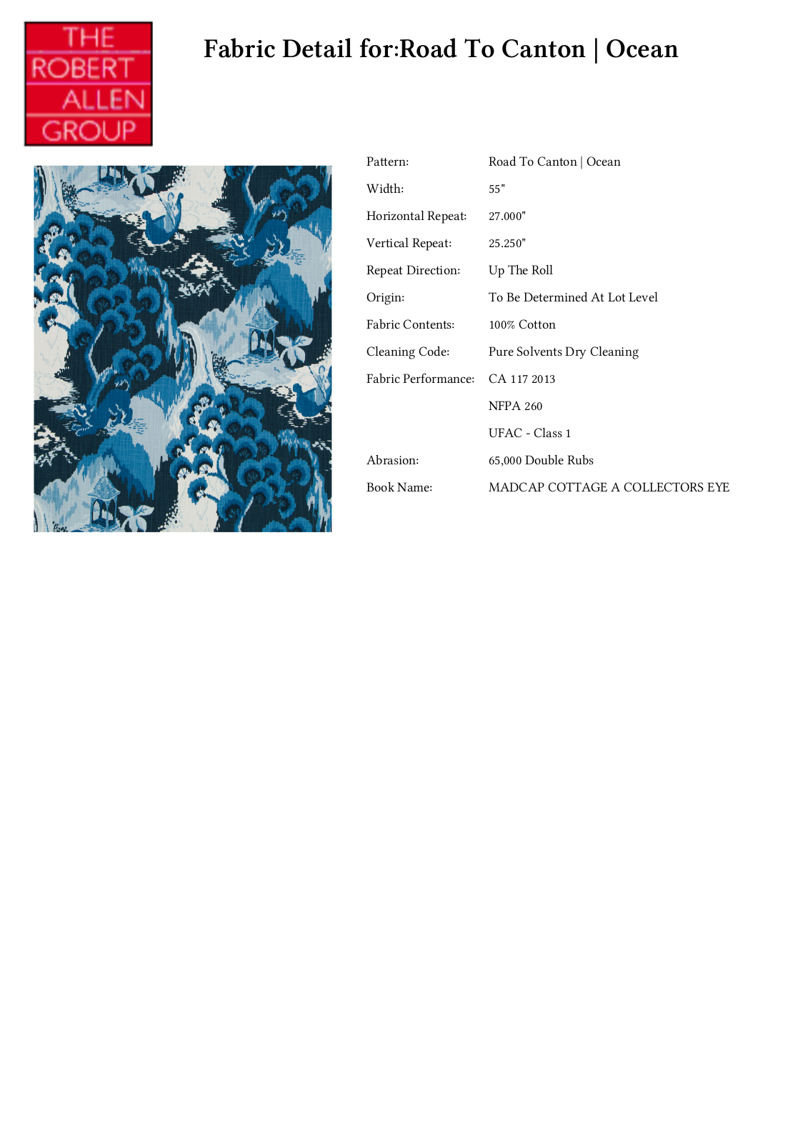 Robert Allen RALF1406 Specifications - ManualMachine.com