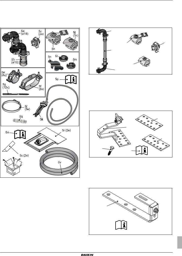 Daikin EKSV21P, EKSV26P, EKSH26P Installation manuals