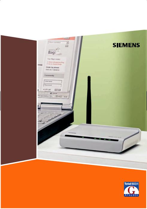 Siemens GIGASET SE361 WLAN User Manual