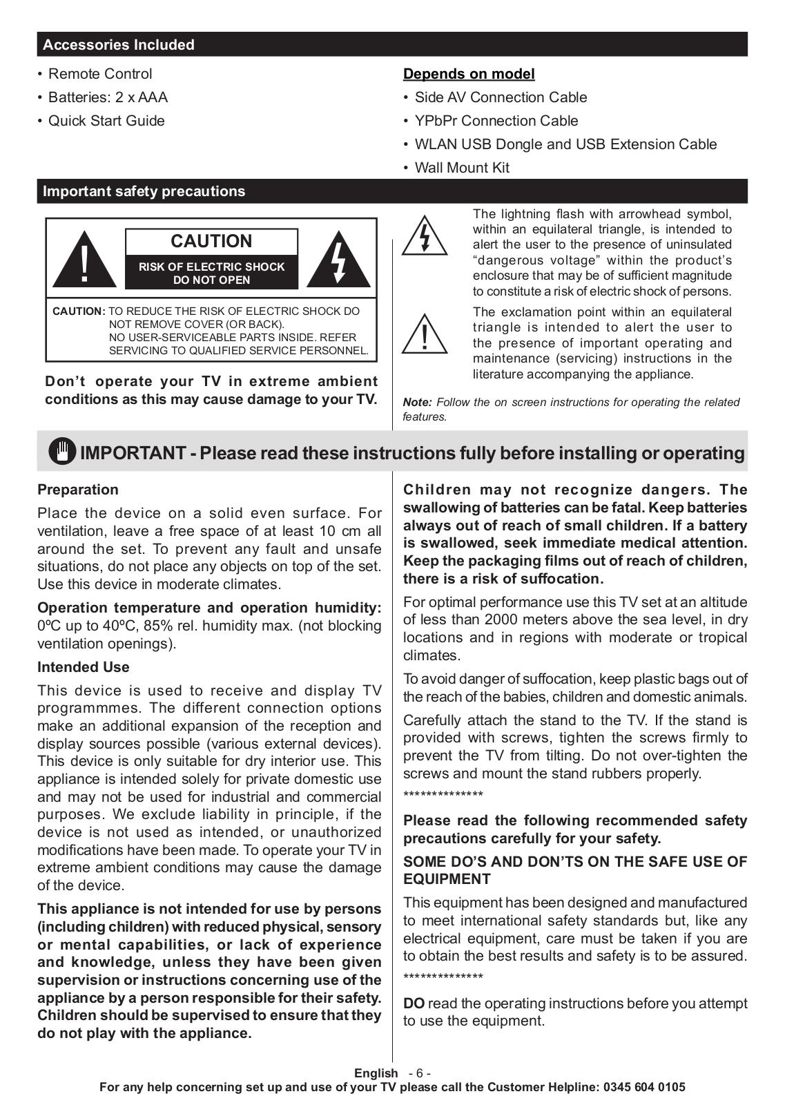 Hitachi 58HK6100U Instruction manual