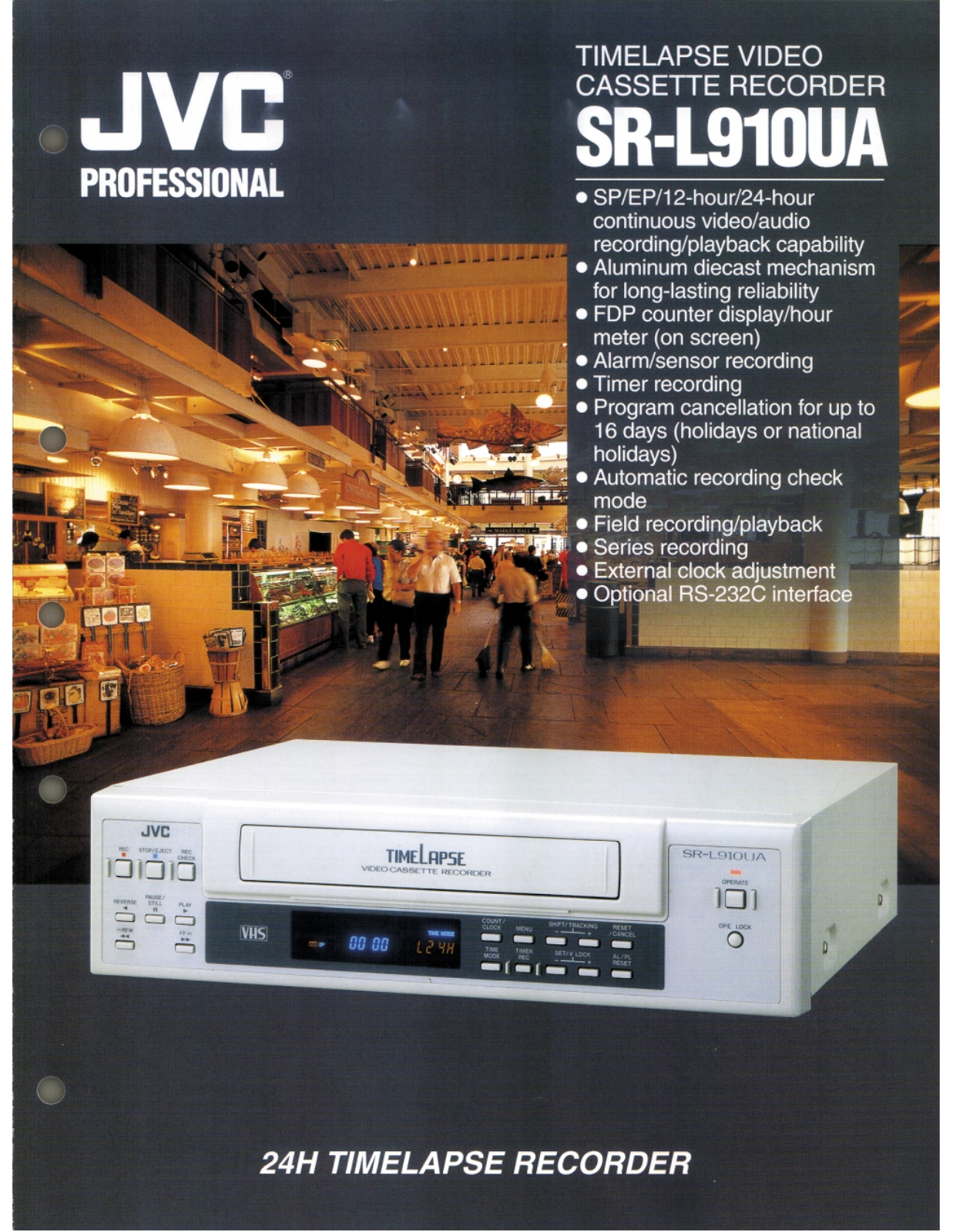 JVC SR-L910UA User Manual