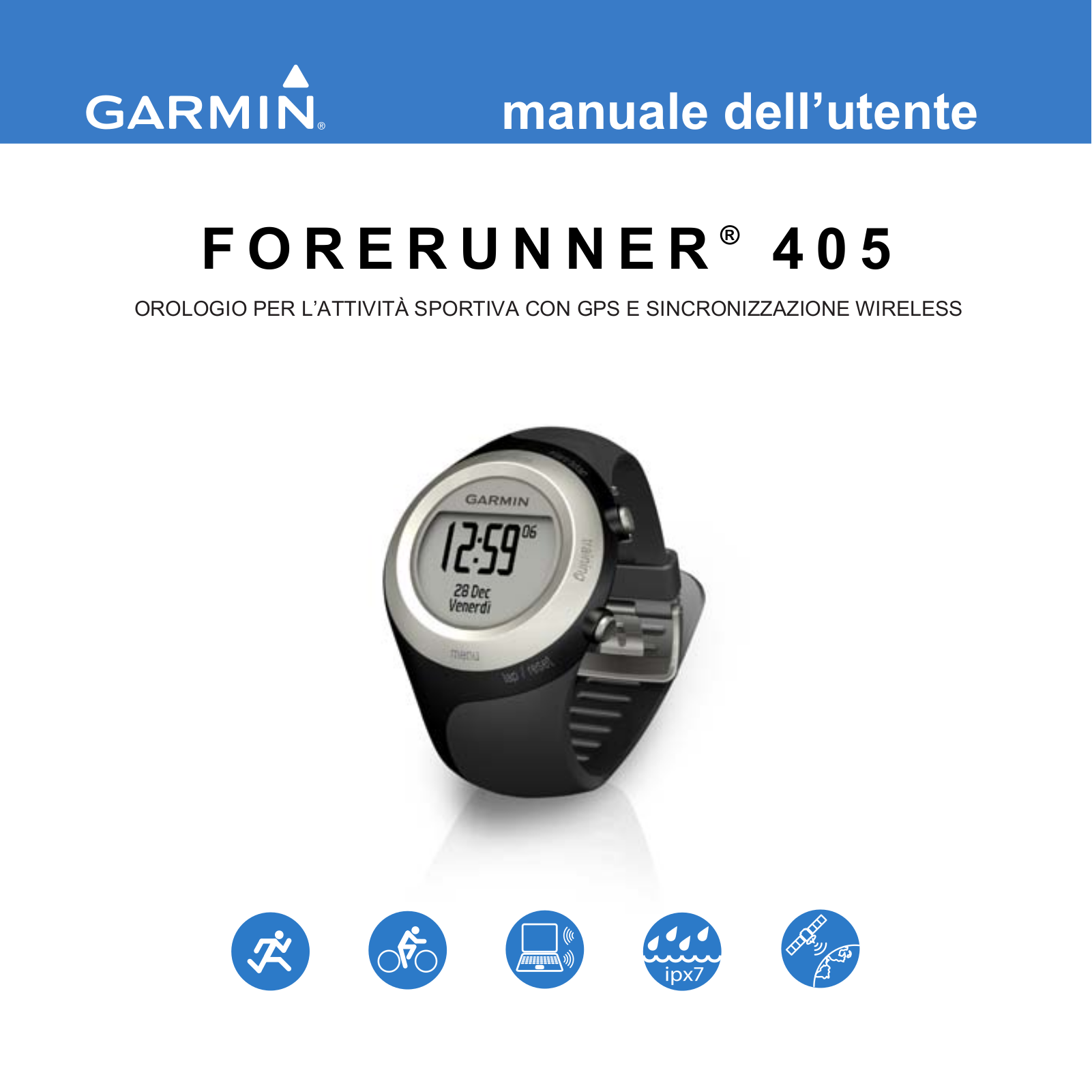 Garmin Forerunner 405 User Manual