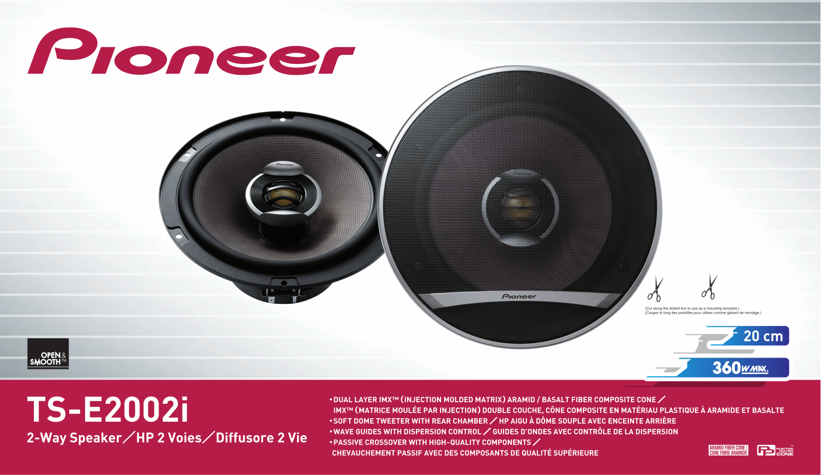 Pioneer TS-E2002I User Manual