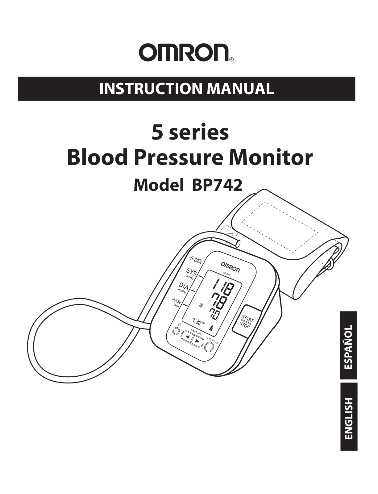 Omron BP742 User Manual 2