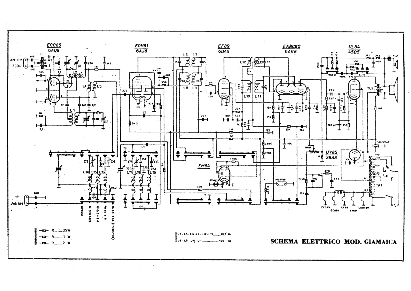 Mivar giamaica schematic - ManualMachine.com