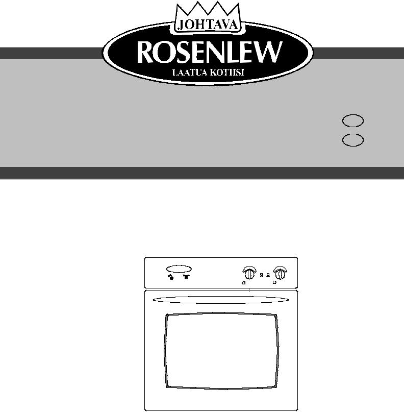 Rosenlew RK421KW User Manual