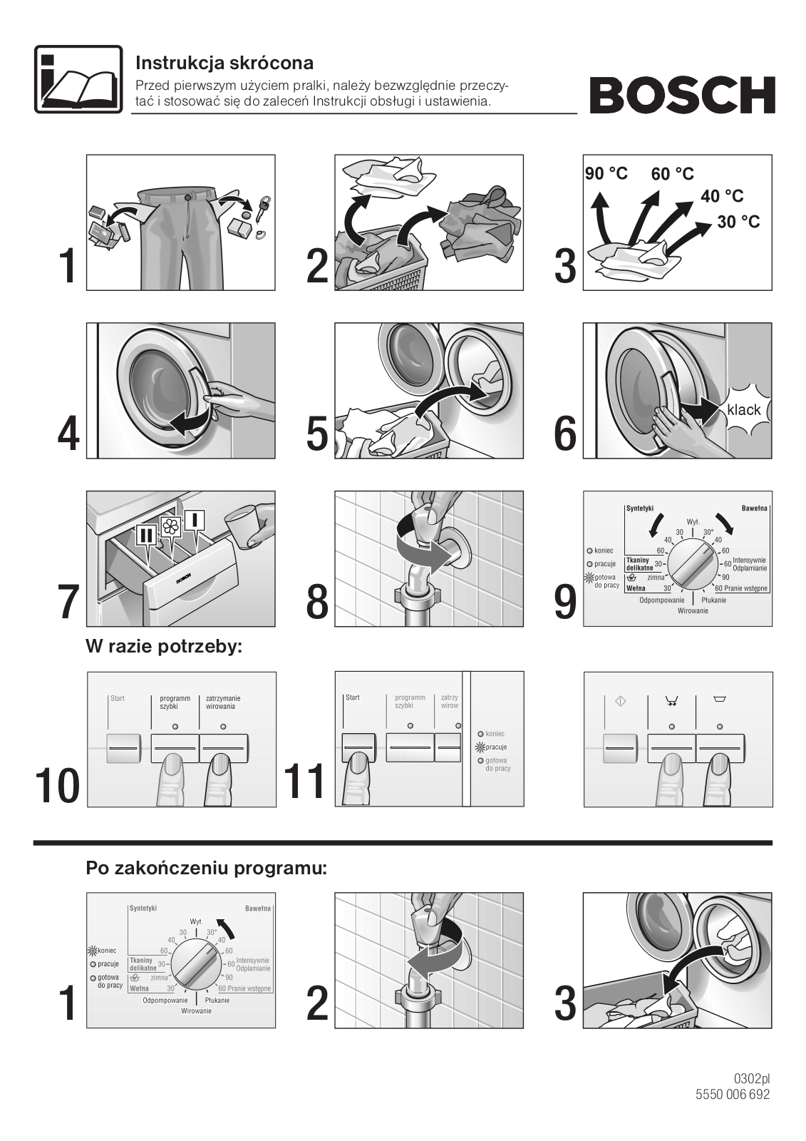 Bosch B1WTV3602A User Manual