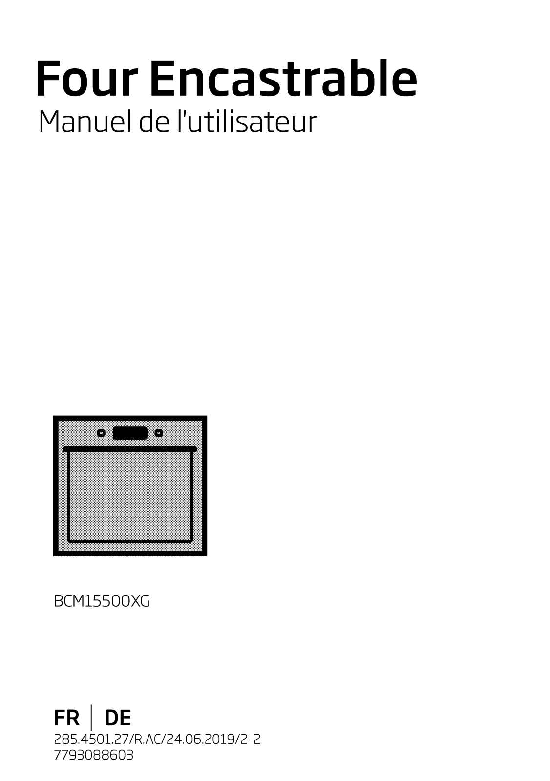 Beko BCM15500XG User manual