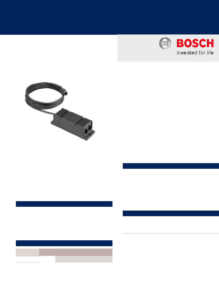 Bosch LBB4114-00 Specsheet