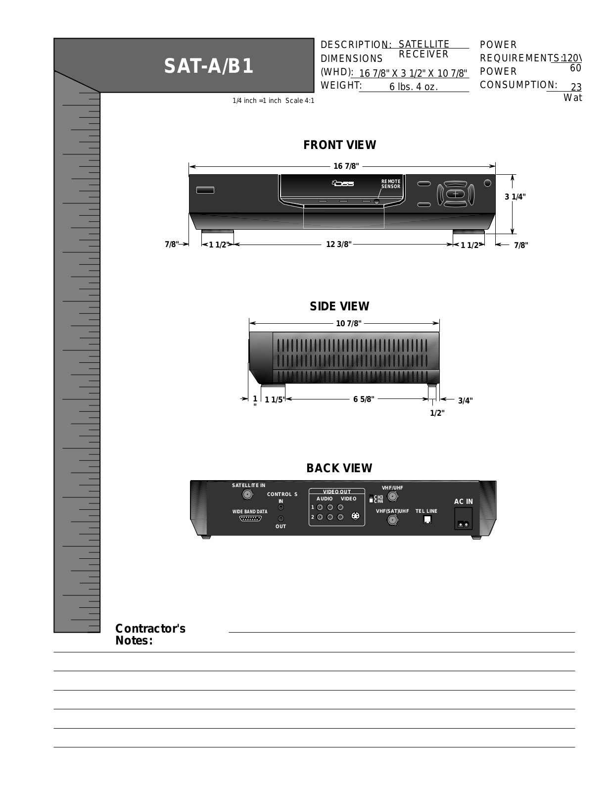 Sony SAT-A1 User Manual