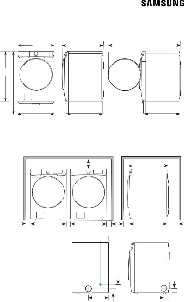 Samsung DVE50A8800V Specification Sheet