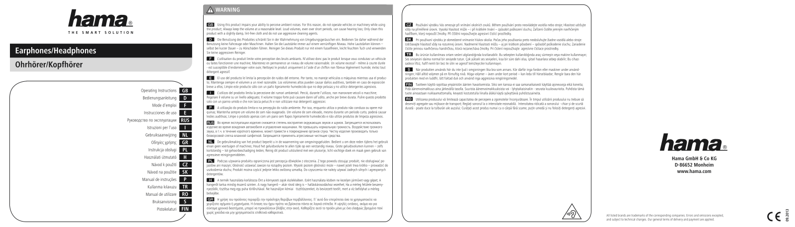 Hama ME-294 Service Manual