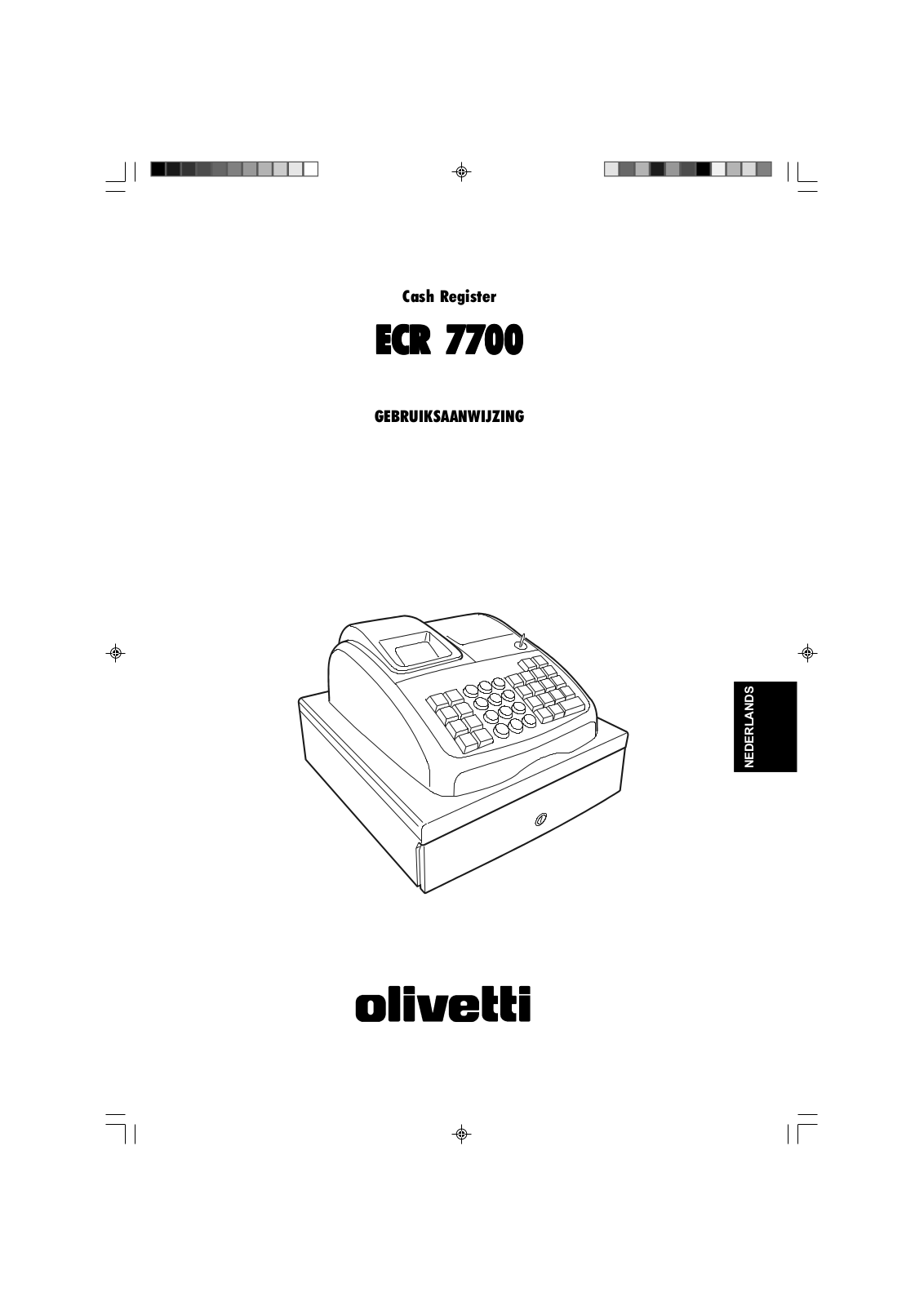 Olivetti ECR 7700 User Manual