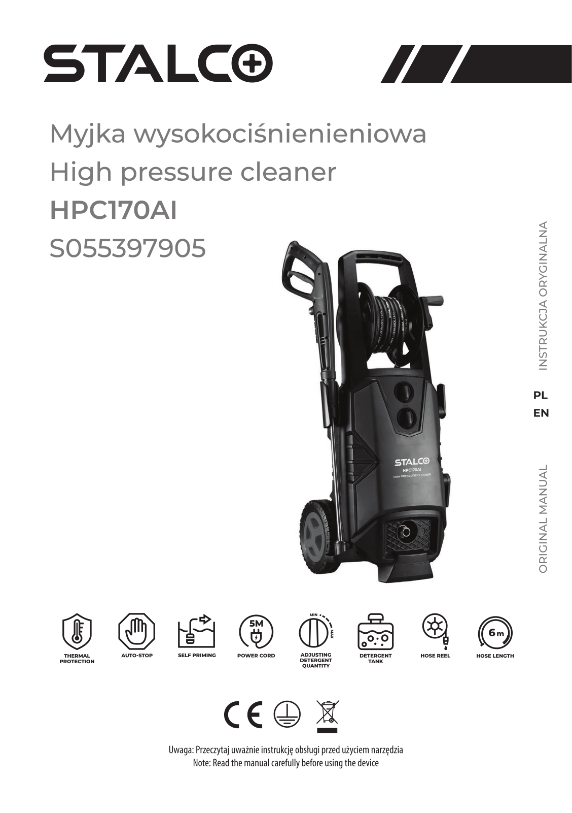 Stalco HPC170AI User guide - ManualMachine.com