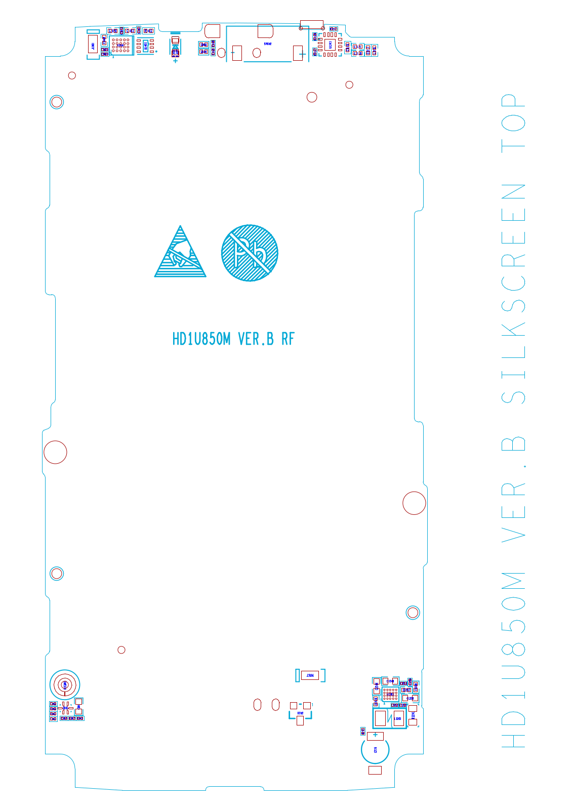 Huawei U8500 Layout Map