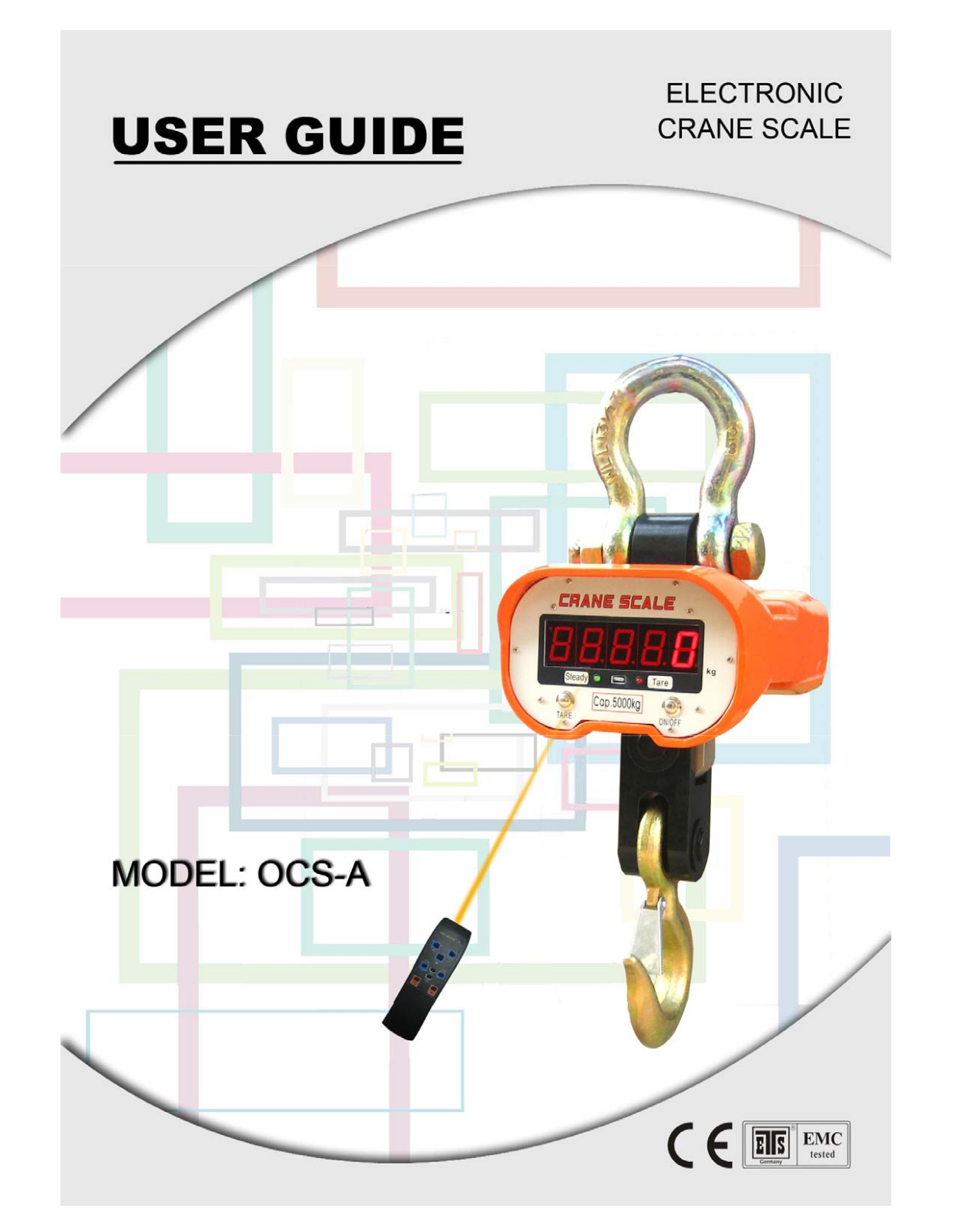 Holtgreven USED OCS-B 40, 000 lb User Manual