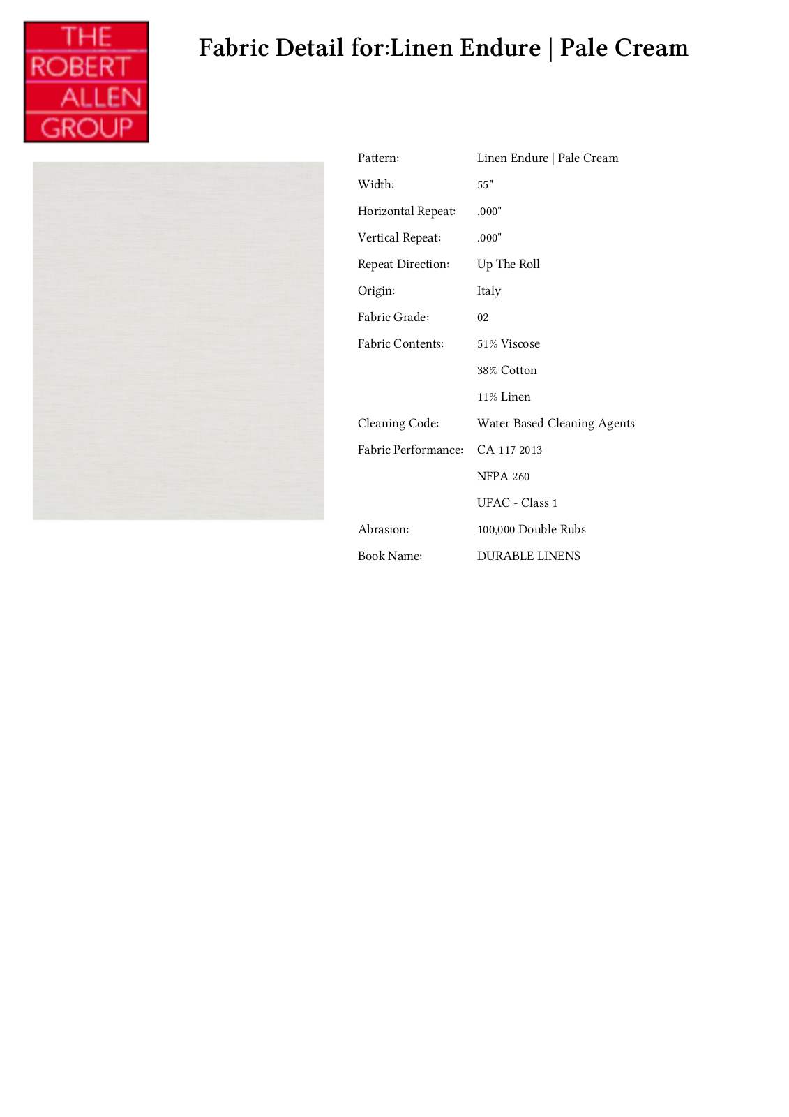Robert Allen RALF1787 Specifications - ManualMachine.com