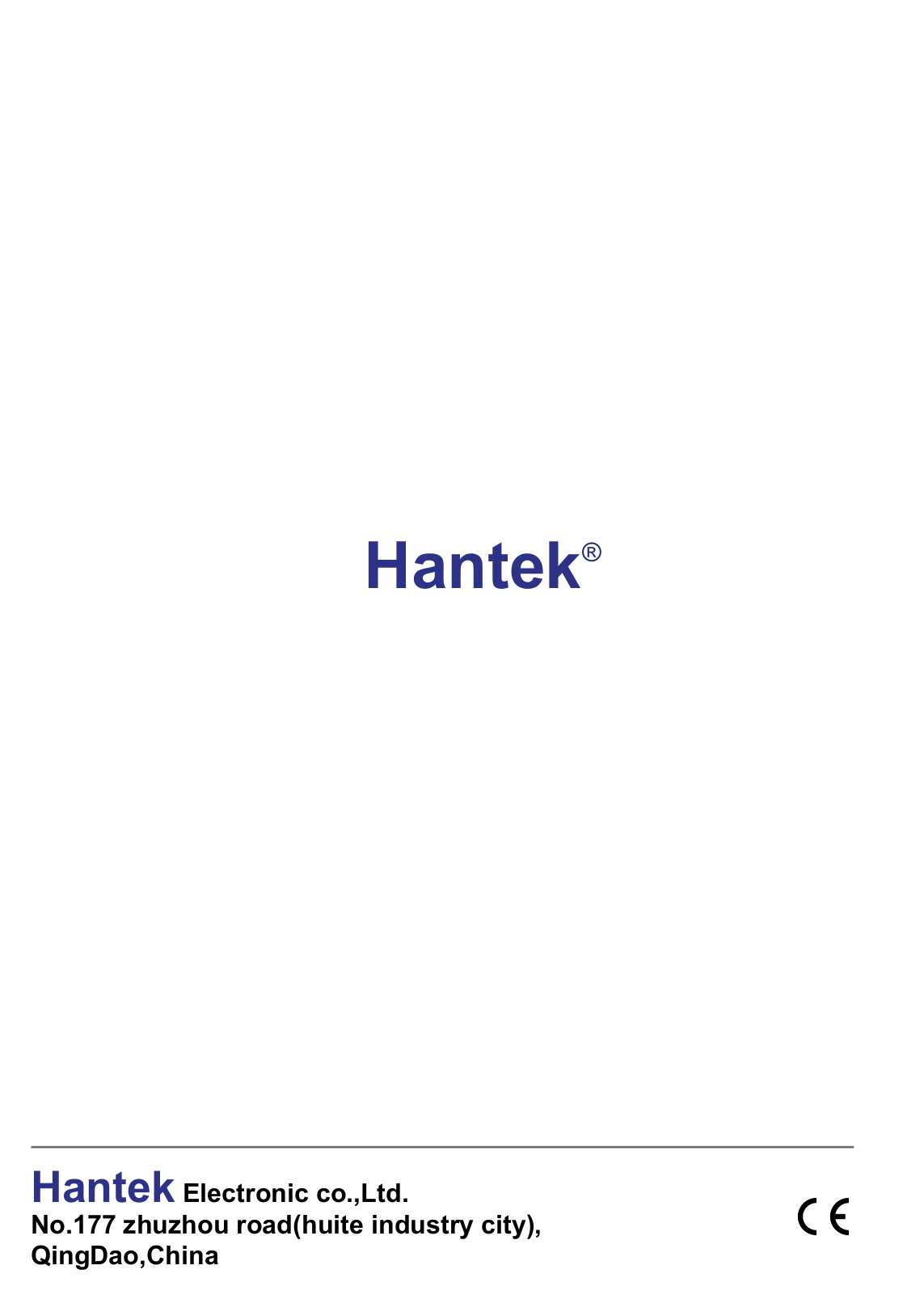 Hantek DSO1060 Software Manual