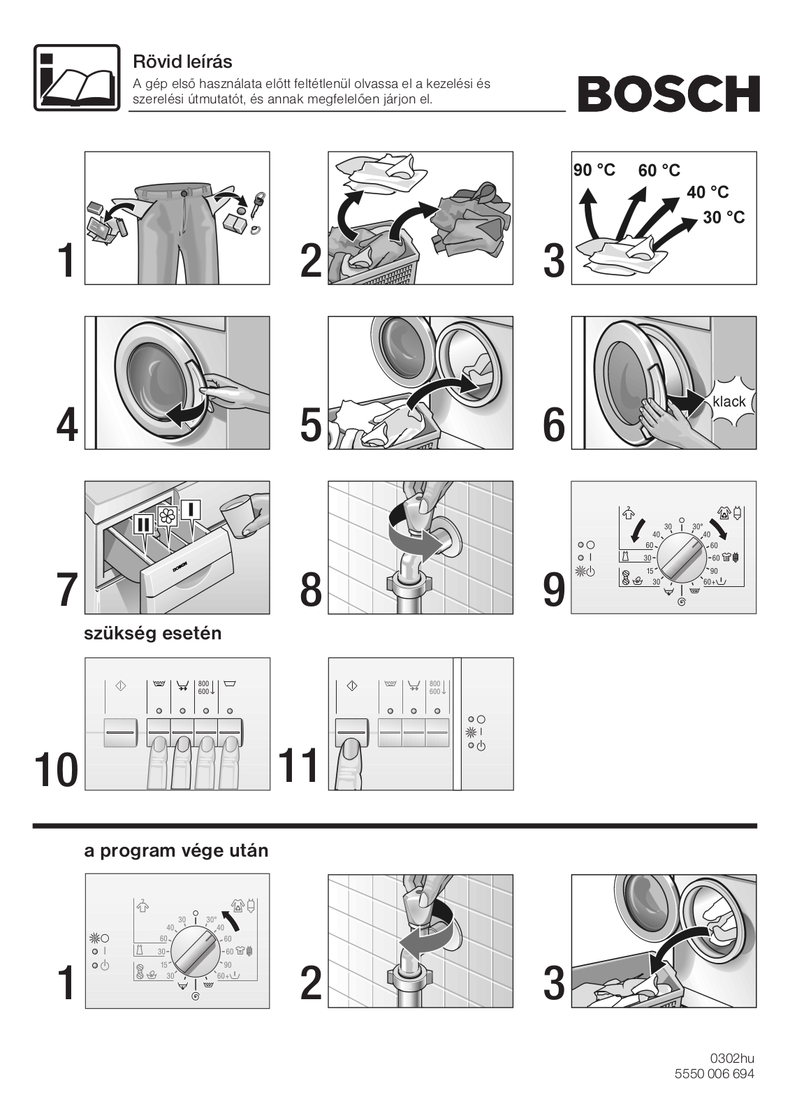 Bosch B1WTV3800A User Manual