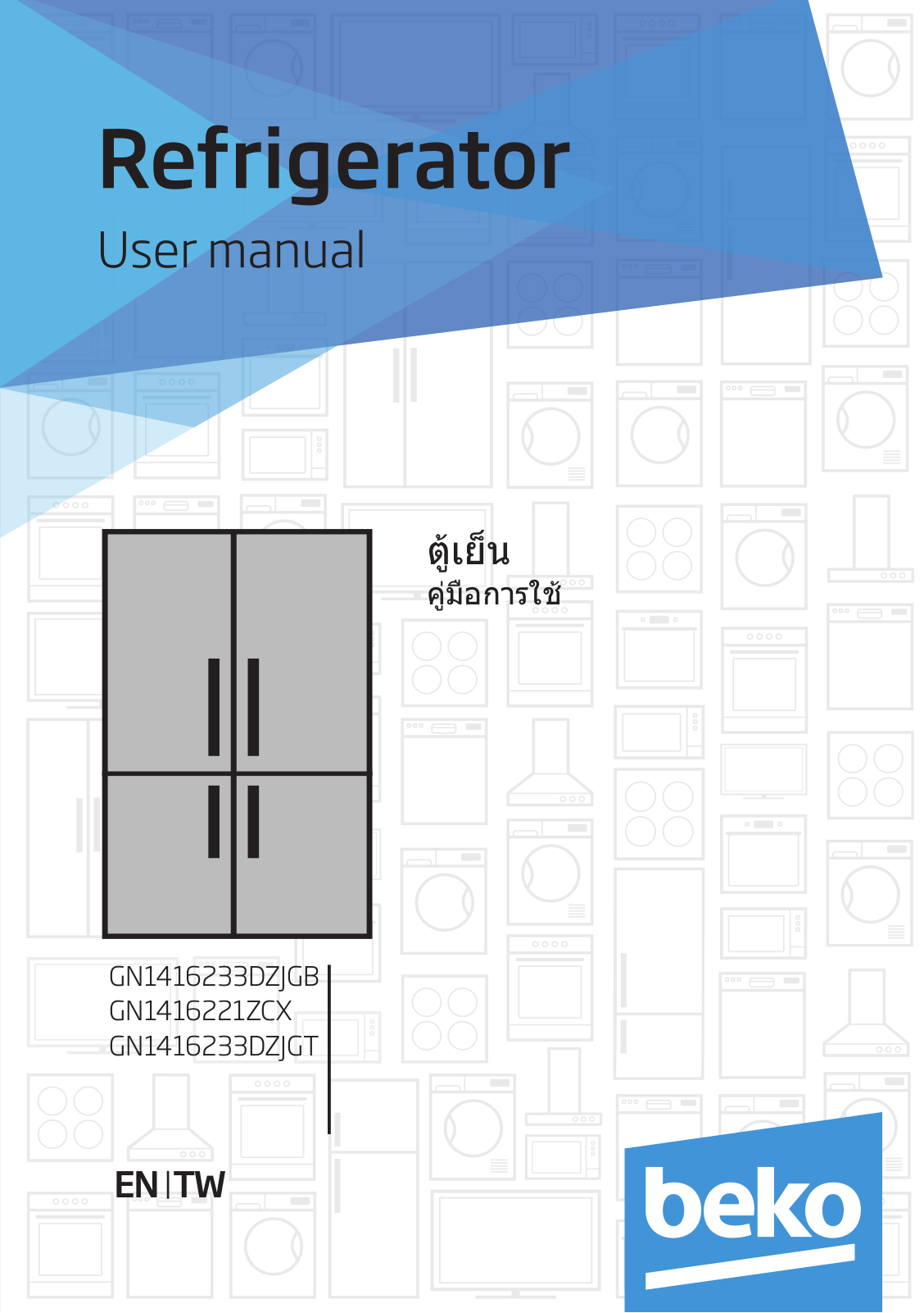 Beko GN1416233DZJGT User manual