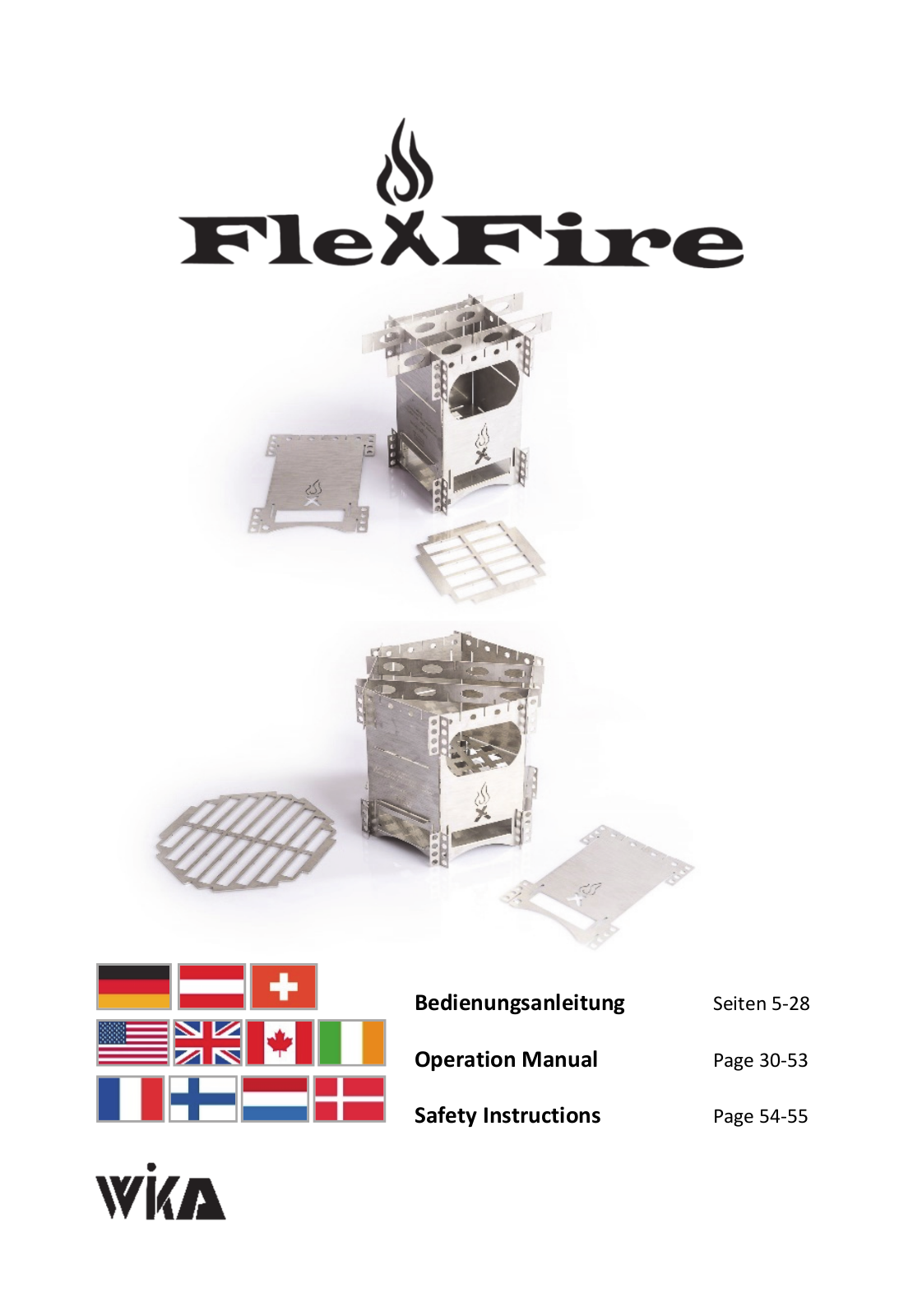 WiKa Technology FlexFire Operation Manual