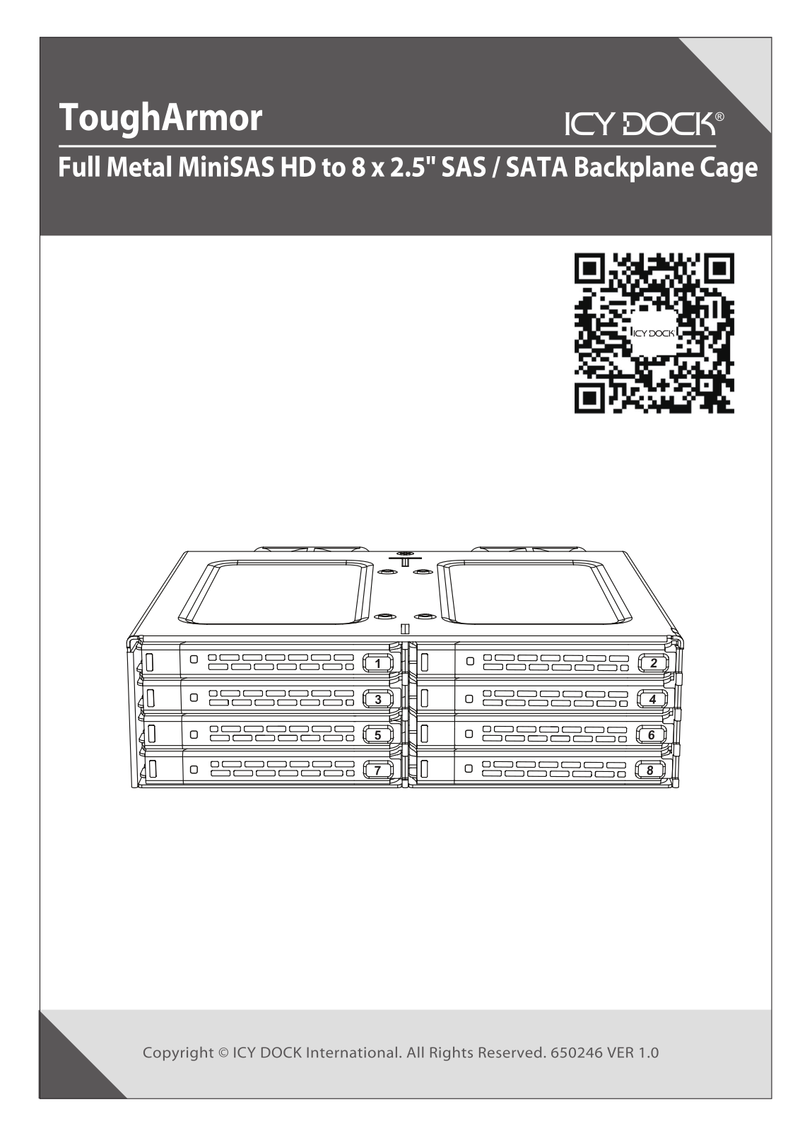 Icy Dock MB998IP-B User Manual