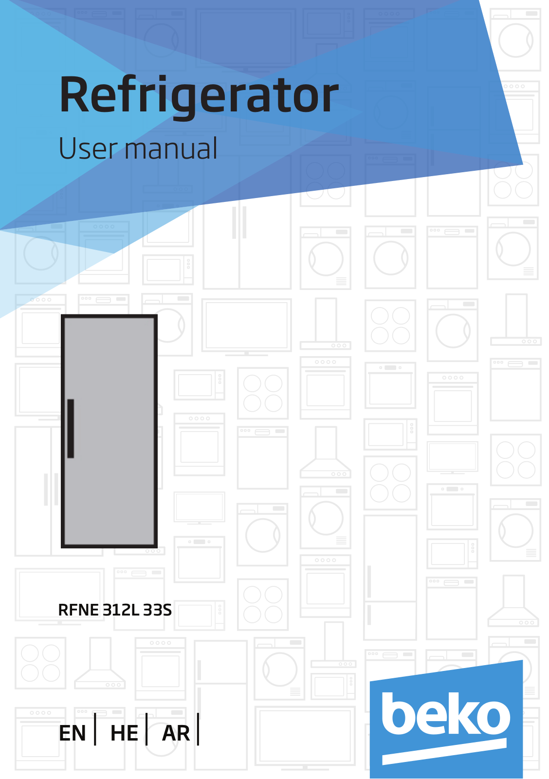 Beko RFNE 312L 33S User manual